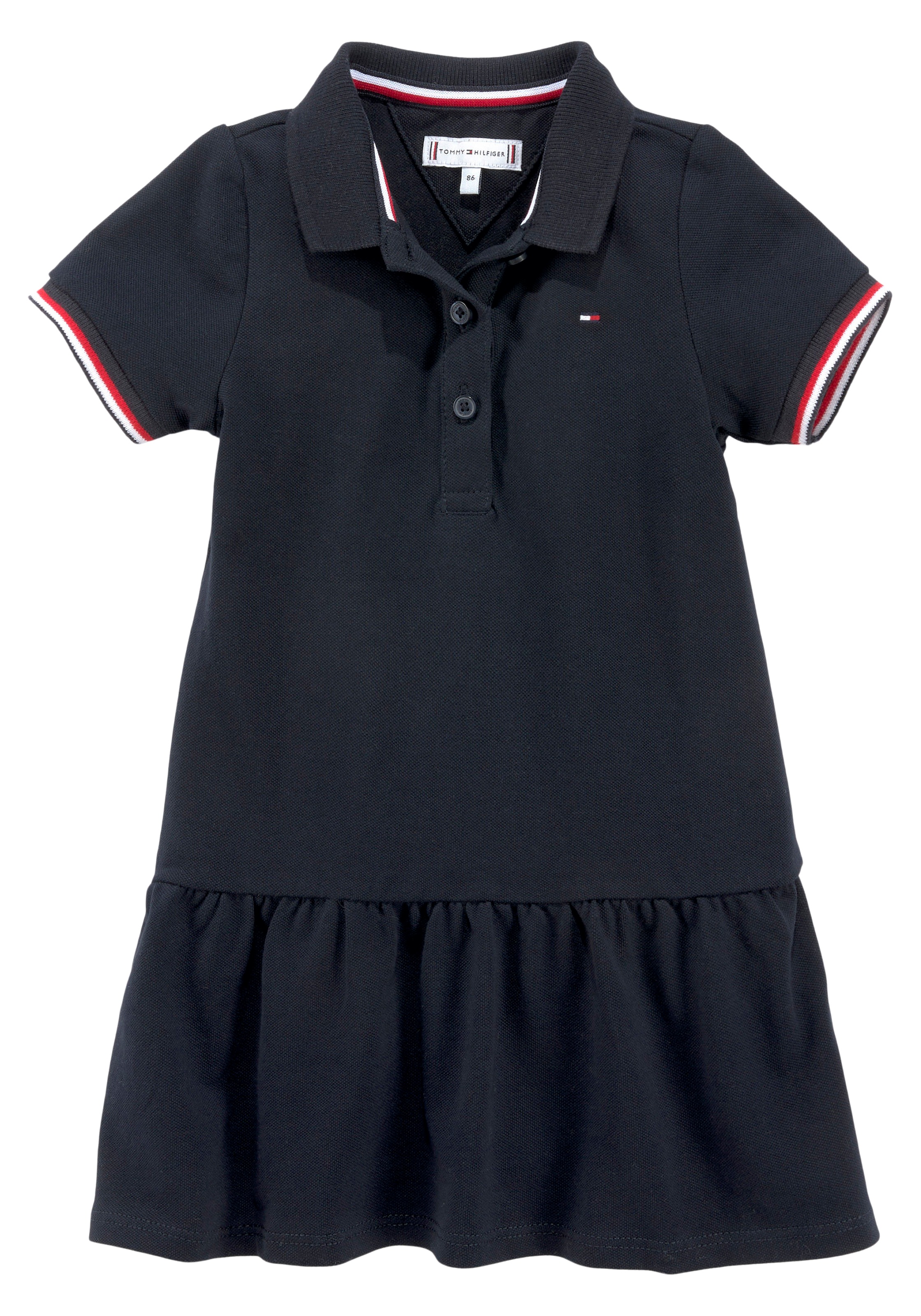 Tommy Hilfiger Polokleid »ESSENTIAL POLO DRESS S/S«, mit Tommy Hilfiger Markenlabel kaufen