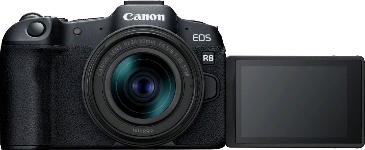 IS F4. 24,2 verfügbar 5-6.3 24-50mm »EOS Systemkamera RF + STM, Bluetooth-WLAN, R8 IS F4.5-6.3 MP, 24-50mm 17.04.23 RF Canon bei STM Kit«, ab
