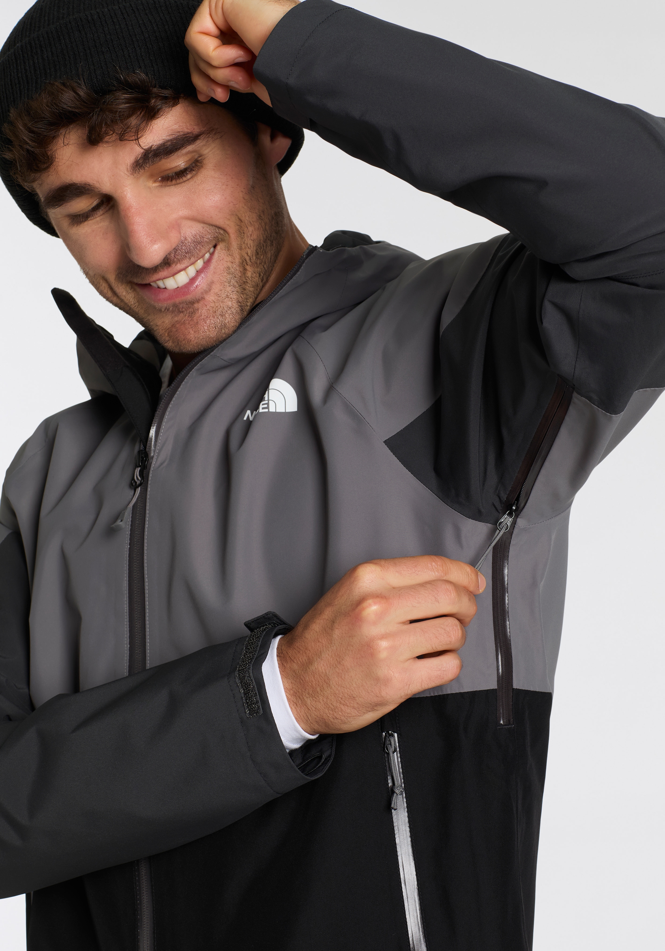 The North Face Funktionsjacke »M LIGHTNING ZIP-IN JACKET«, (1 St.), mit Kapuze