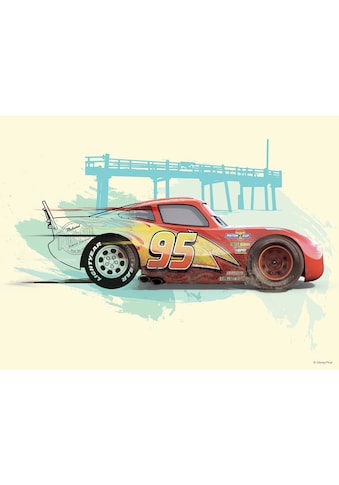 Wandbild »Cars Lightning McQueen«, (1 St.)
