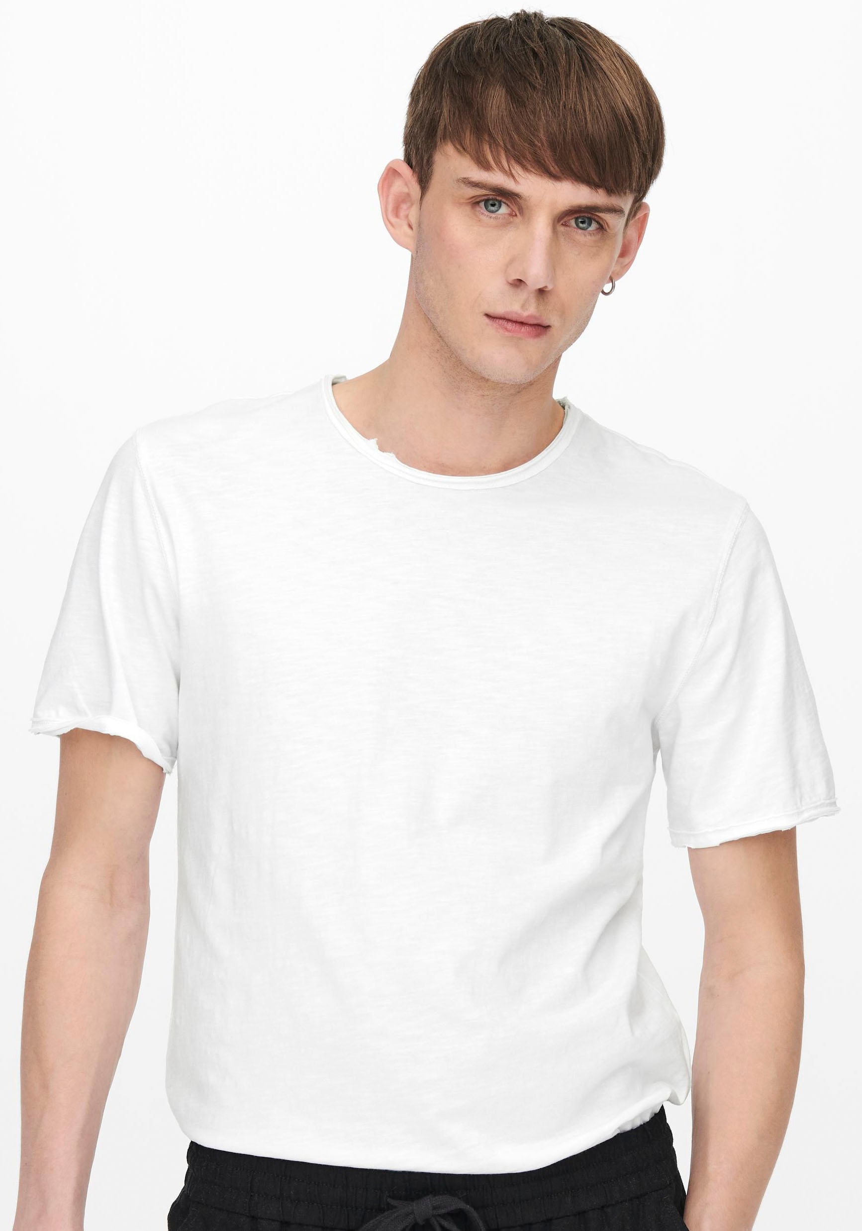 ONLY & SONS T-Shirt »ONSBENNE LONGY SS TEE NF 7822 NOOS«