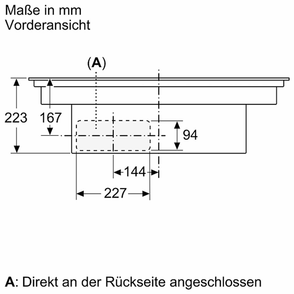 SIEMENS Kochfeld mit Dunstabzug »ED811HQ26E«, mit Flachkanal