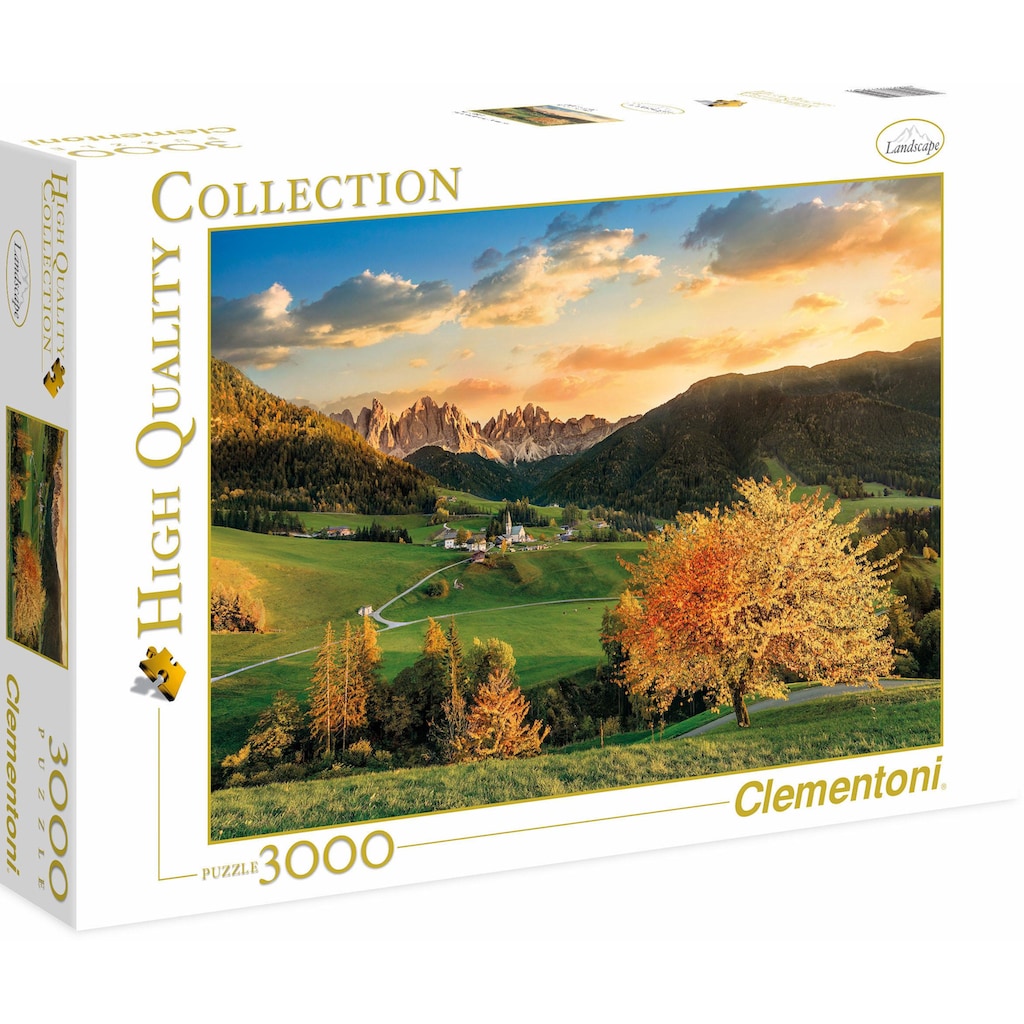 Clementoni® Puzzle »High Quality Collection - Die Alpen«, Made in Europe, FSC® - schützt Wald - weltweit