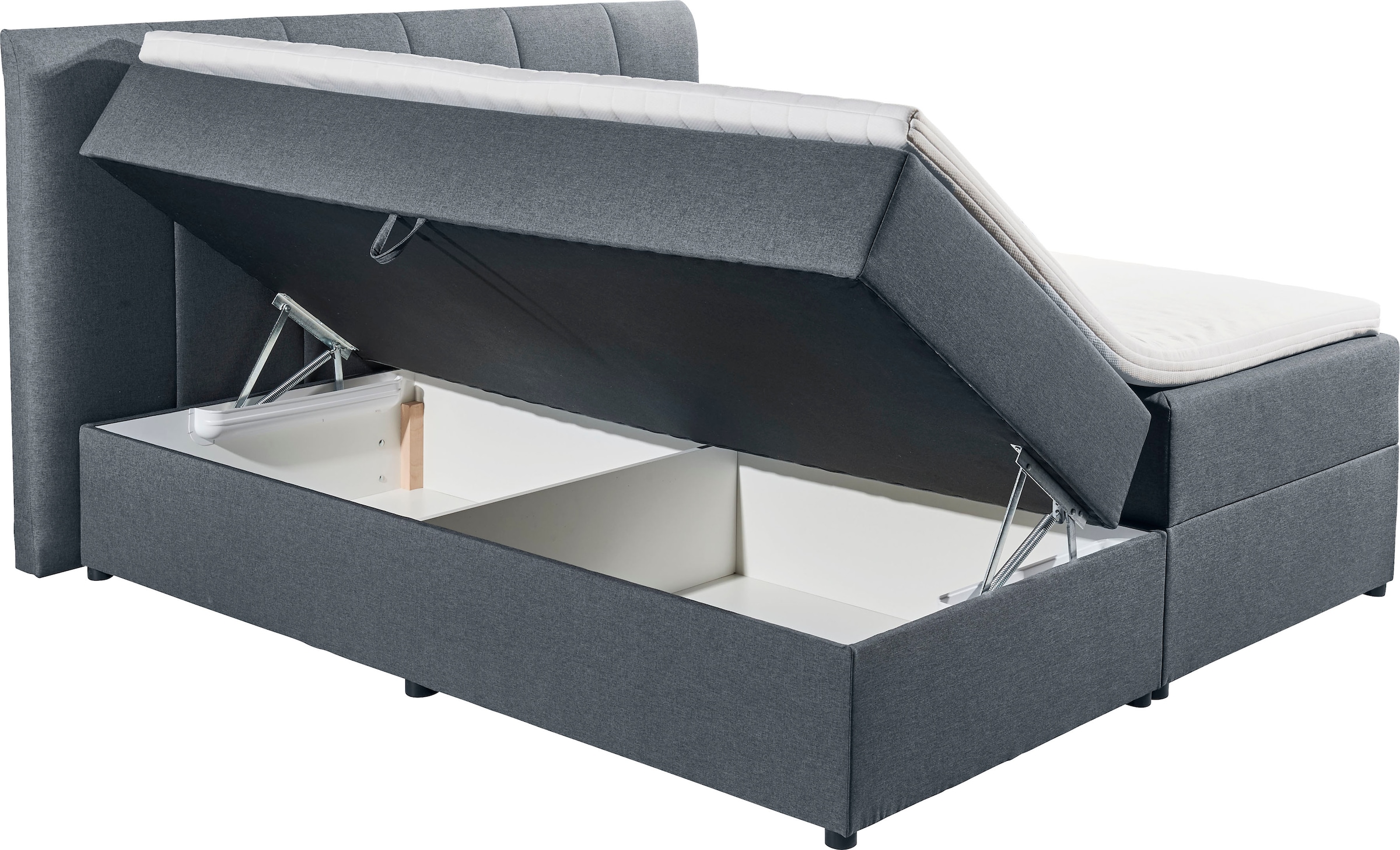 ED EXCITING DESIGN Boxbett »"Granada" OTTOs Choice, Topseller inkl. Bettkasten und Topper«, erhältlich in den Größen 120x200cm & 180x200cm