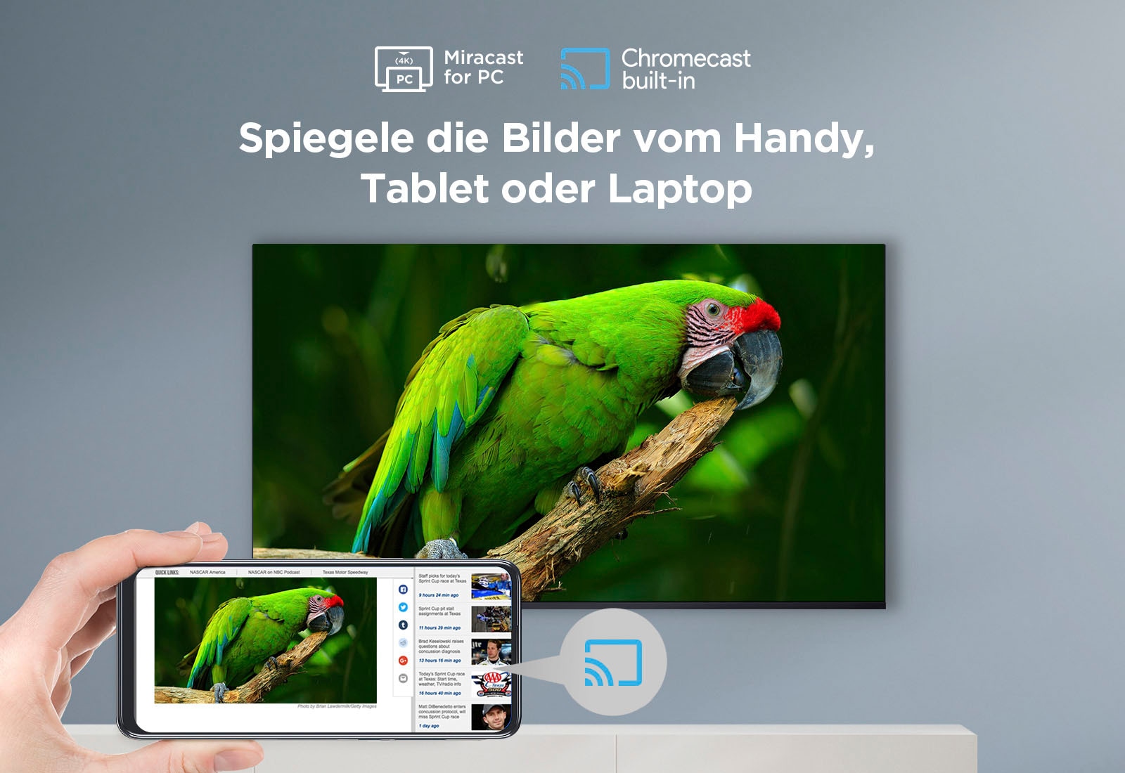 TCL LED-Fernseher »85V6BX1«, 4K Ultra HD, Android TV-Google TV-Smart-TV