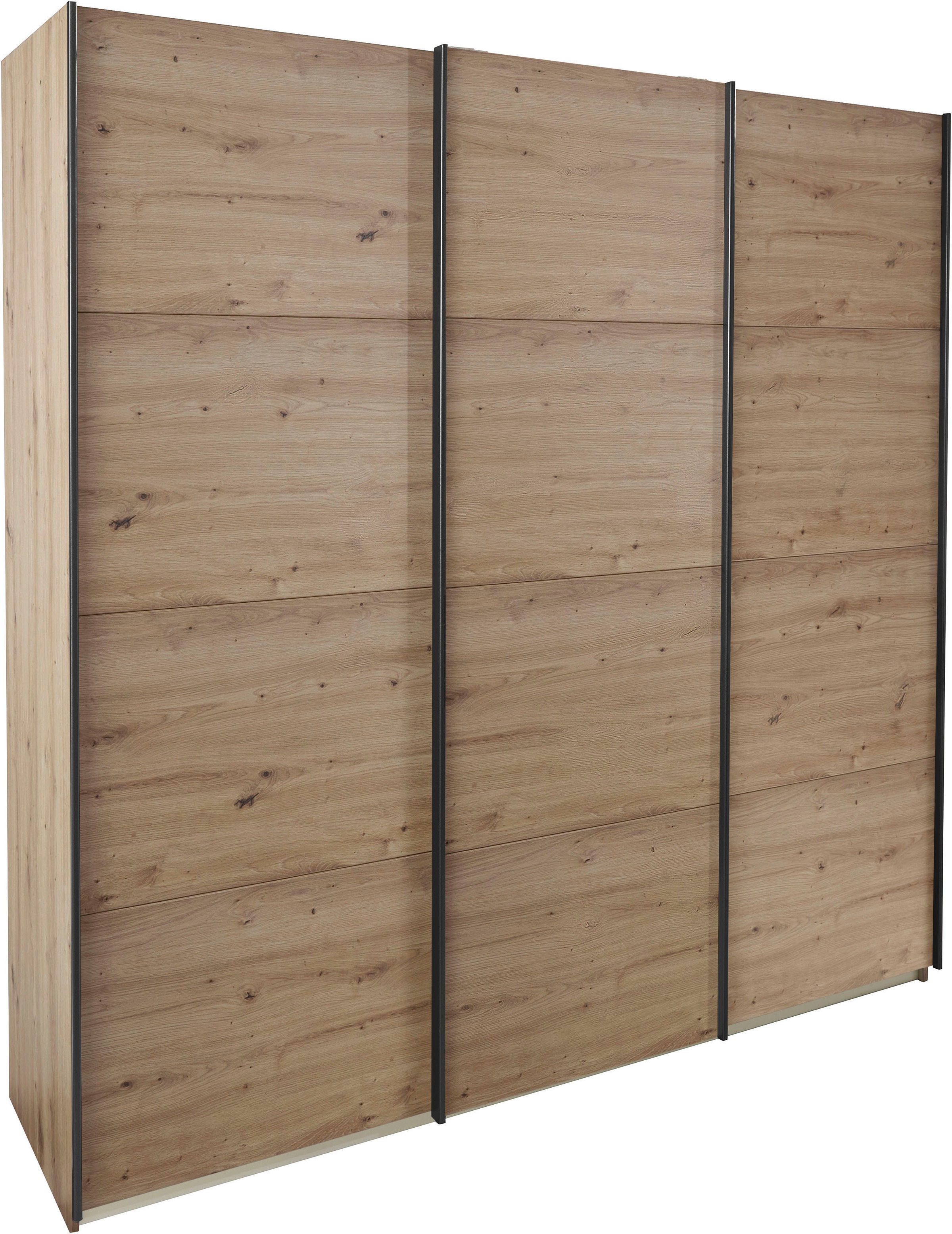 rauch Schwebetürenschrank »Kleiderschrank Schrank Garderobe TOPSELLER OTELI inkl. Inneneinteilung« Breiten 203/271/315/360 cm Höhen 210/229 cm,  mit 3 Innenschubladen sowie zusätzlichen Einlegeböden MADE IN GERMANY