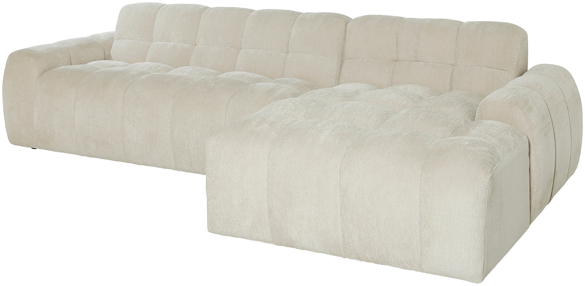 Jahnke Ecksofa »RELAX BUBBLE CORNER« Platz für bis zu 5 Personen,Taschenfederkernpolsterung,L-Form,B:305 cm