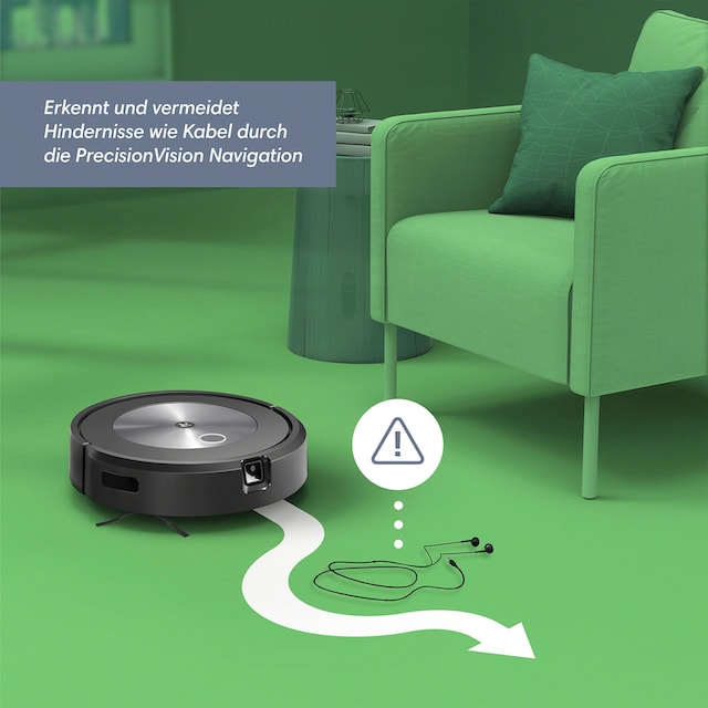 iRobot Saugroboter »Roomba® j7+ (j7558)« mit 3 Jahren XXL Garantie