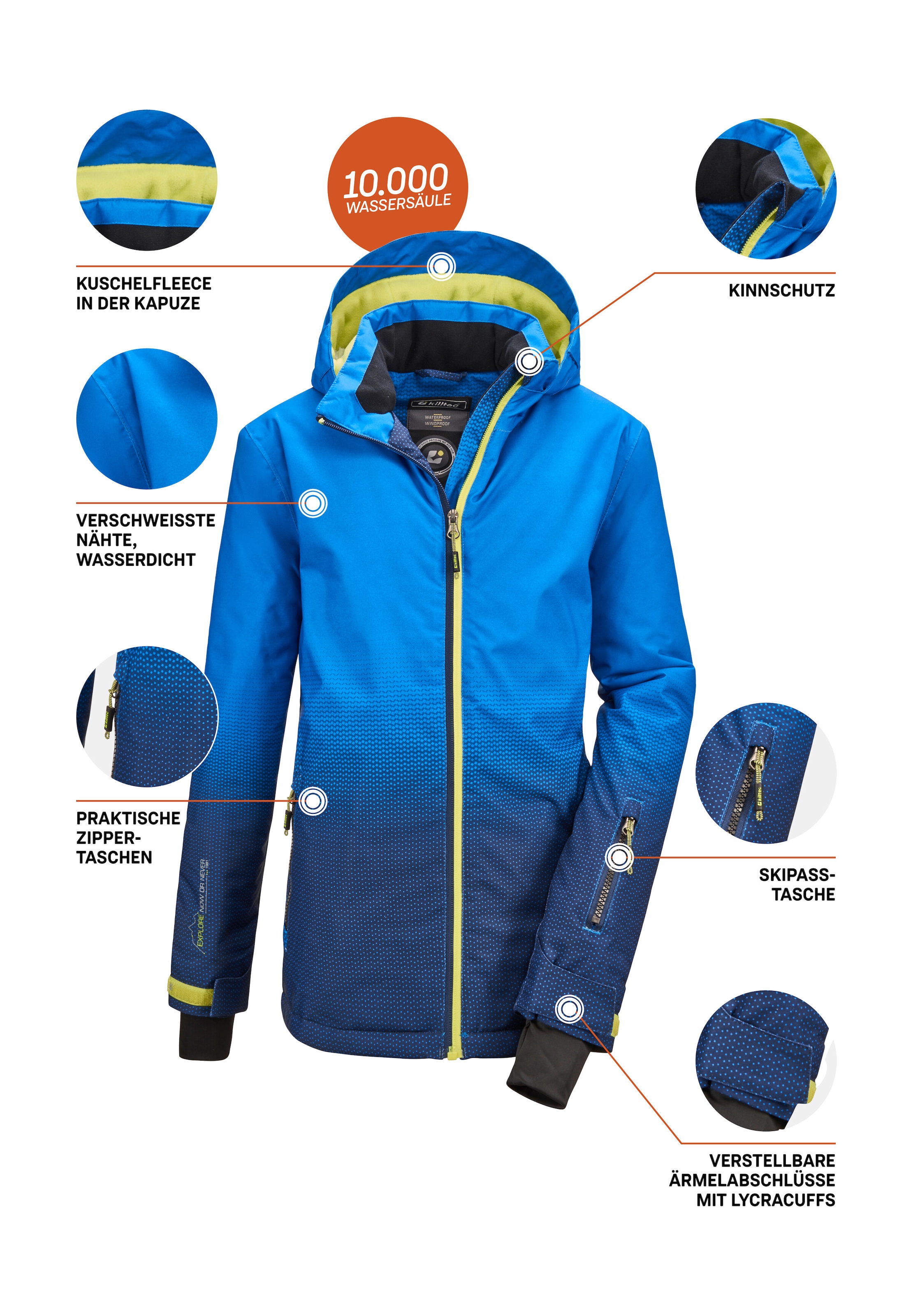 Killtec Outdoorjacke »Lynge BYS JCKT E«