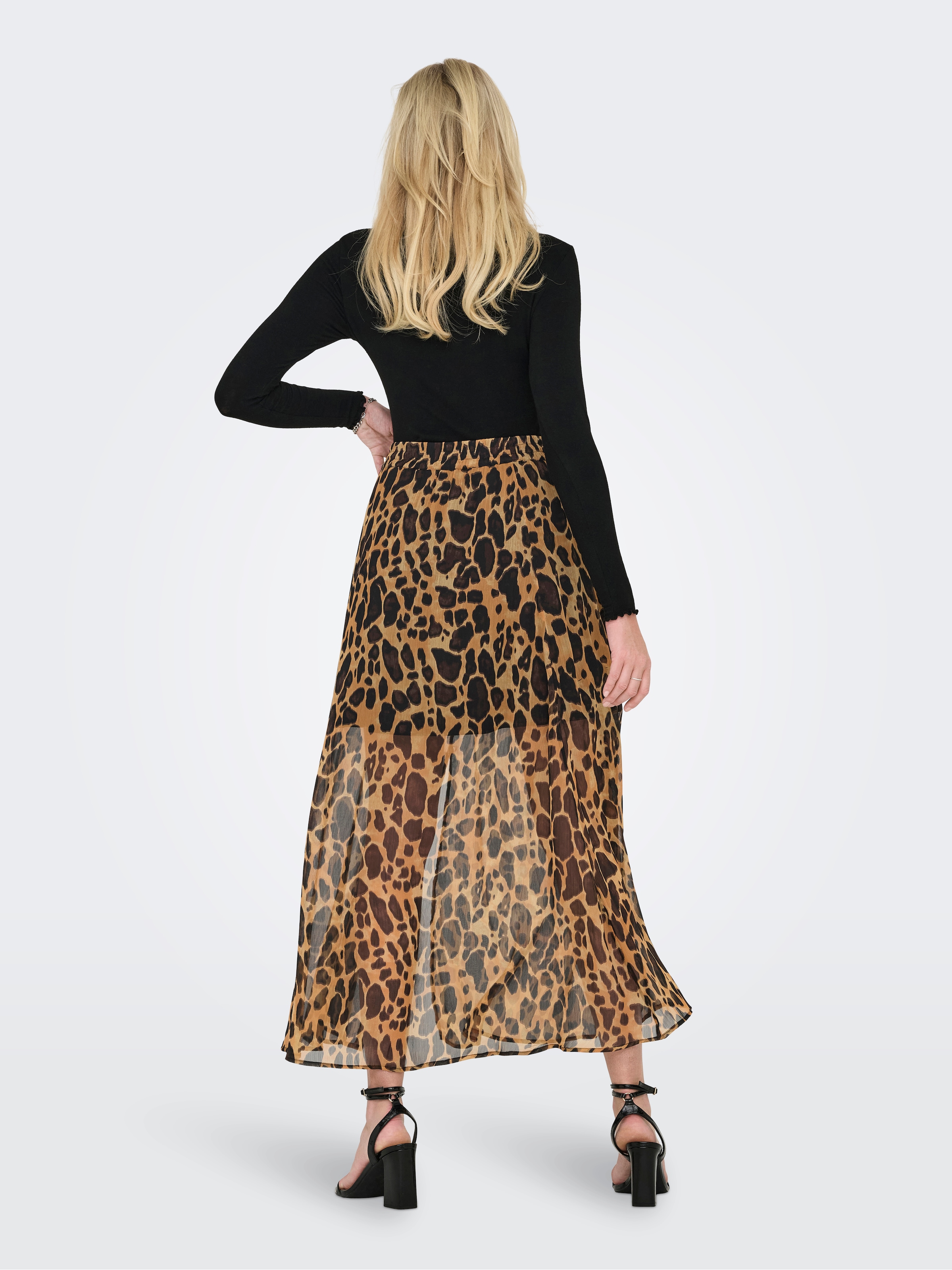 ONLY Faltenrock »ONLASTA LIFE SLIT ANKEL SKIRT PTM«