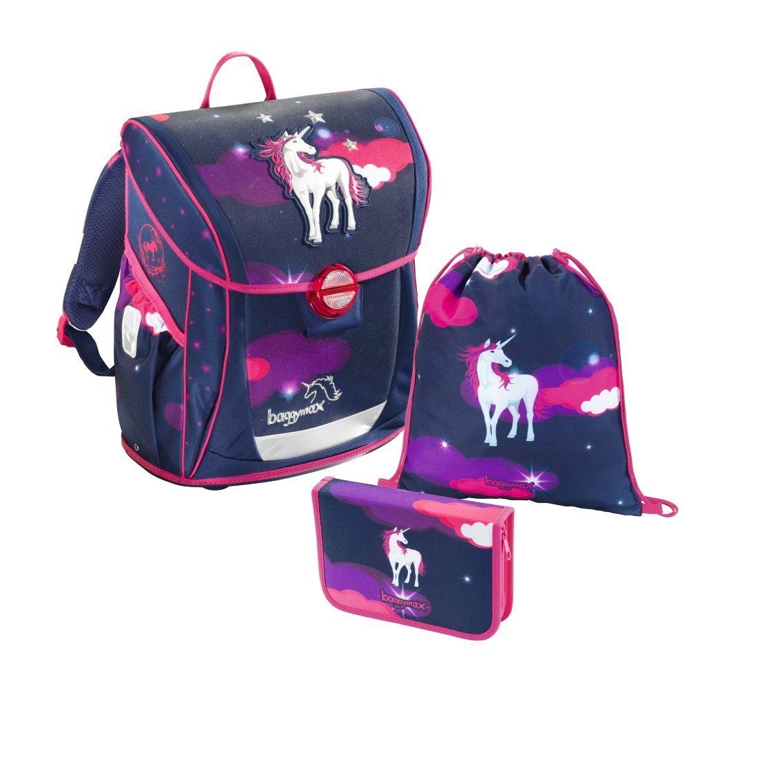 Einhorn Schultaschen-Set