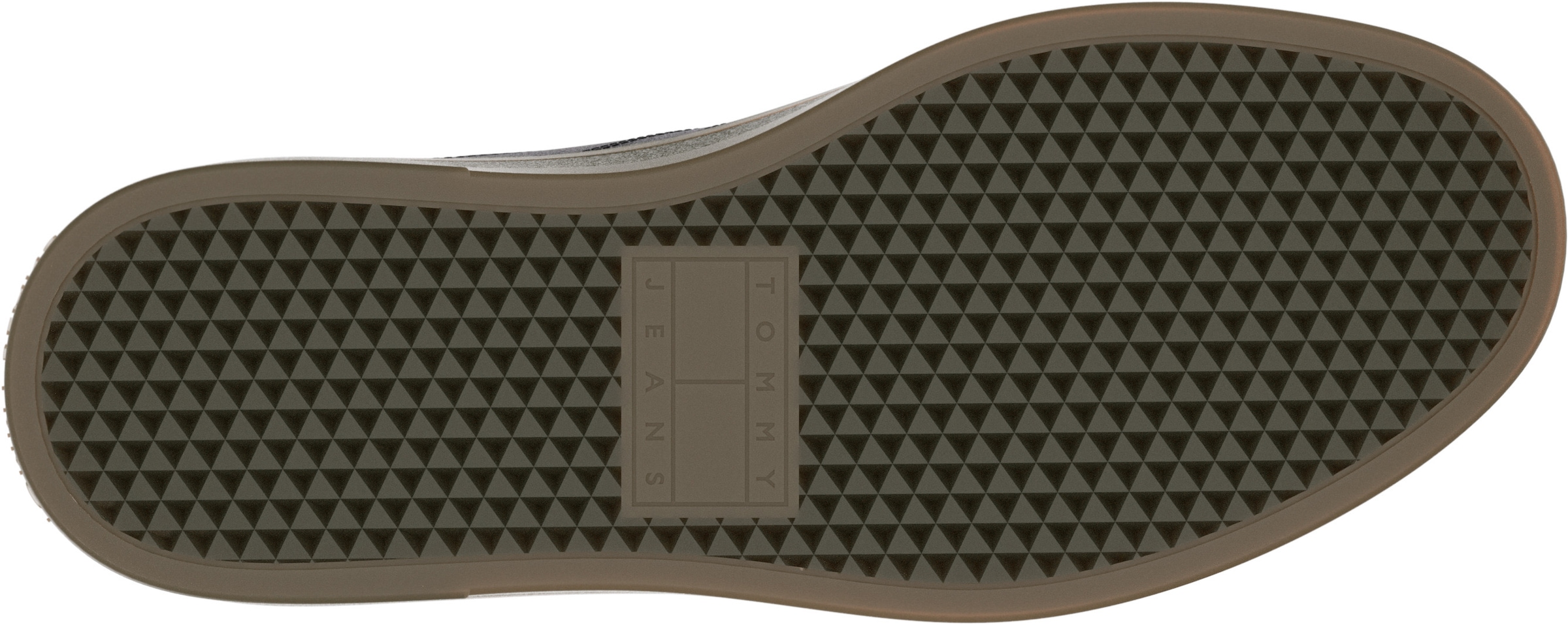 Tommy Jeans Plateausneaker »TJW COURT SNEAKER«, Freizeitschuh, Halbschuh, Schnürschuh mit Kontrast-Details