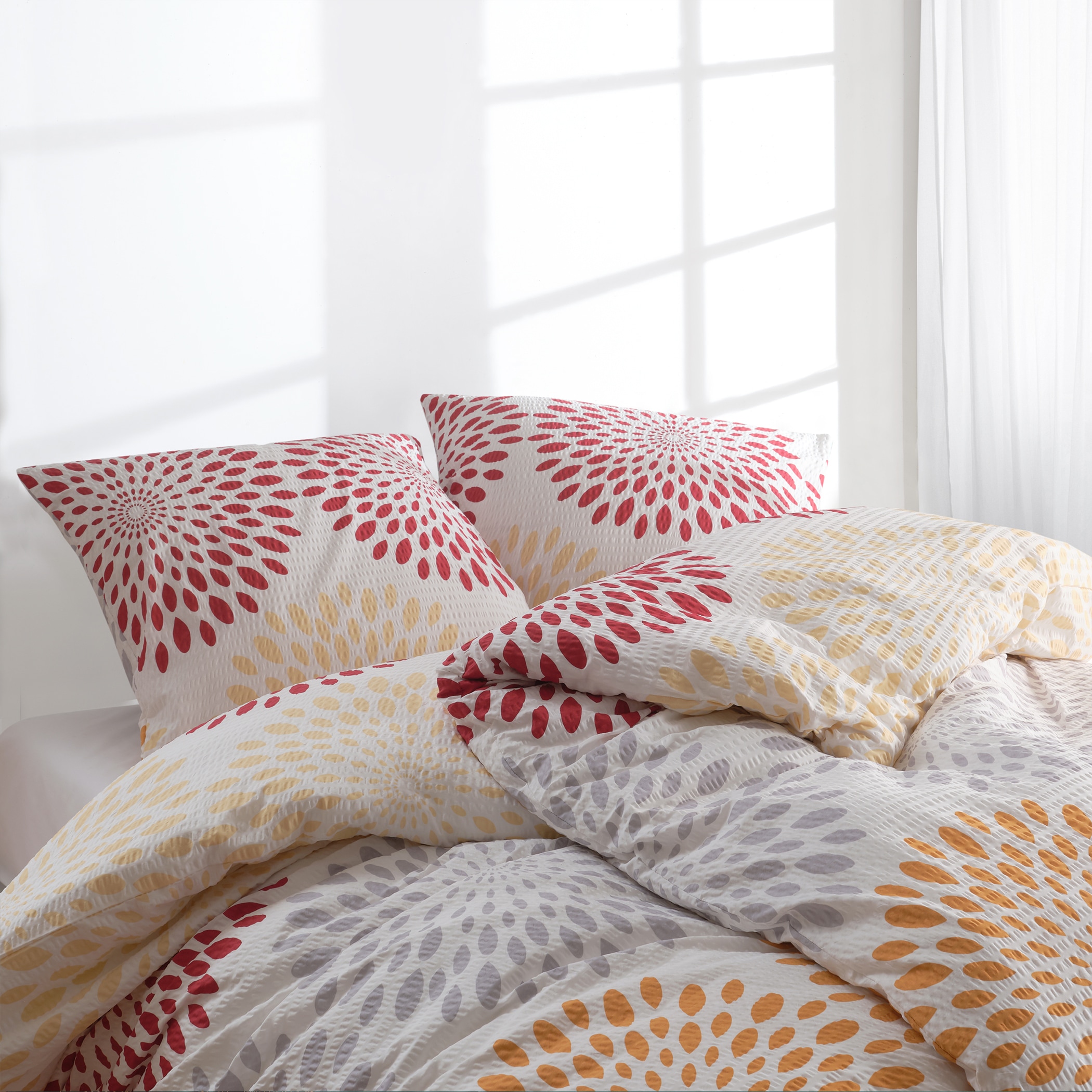 Florella Bettwäsche »»Enja summer « Soft-Seersucker,  100% Baumwolle«