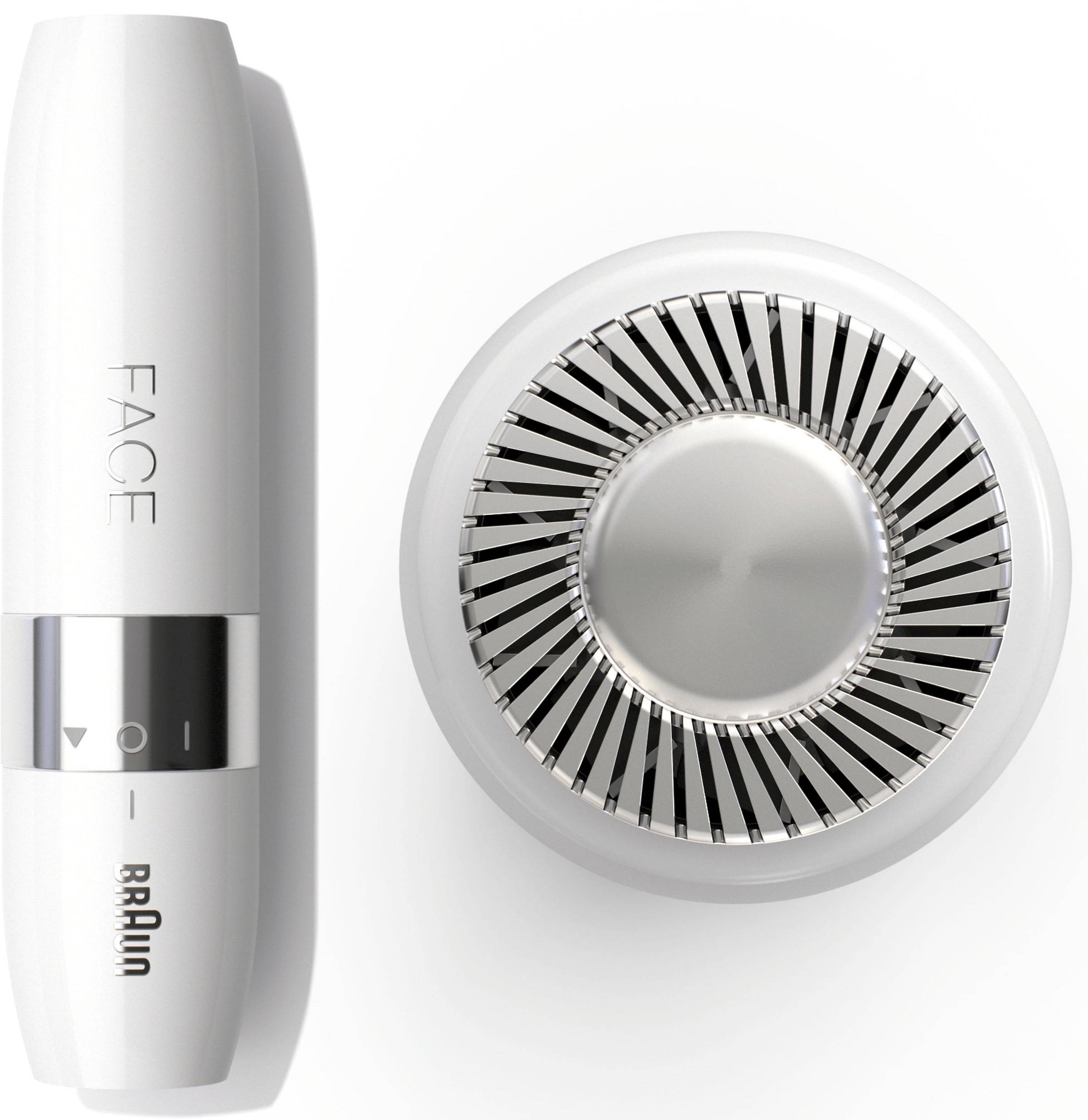 Braun Elektrogesichtshaarentferner »FS1000 Face Mini-Haarentferner«, 1 St. Aufsätze, ideal für unterwegs, mit Smartlight