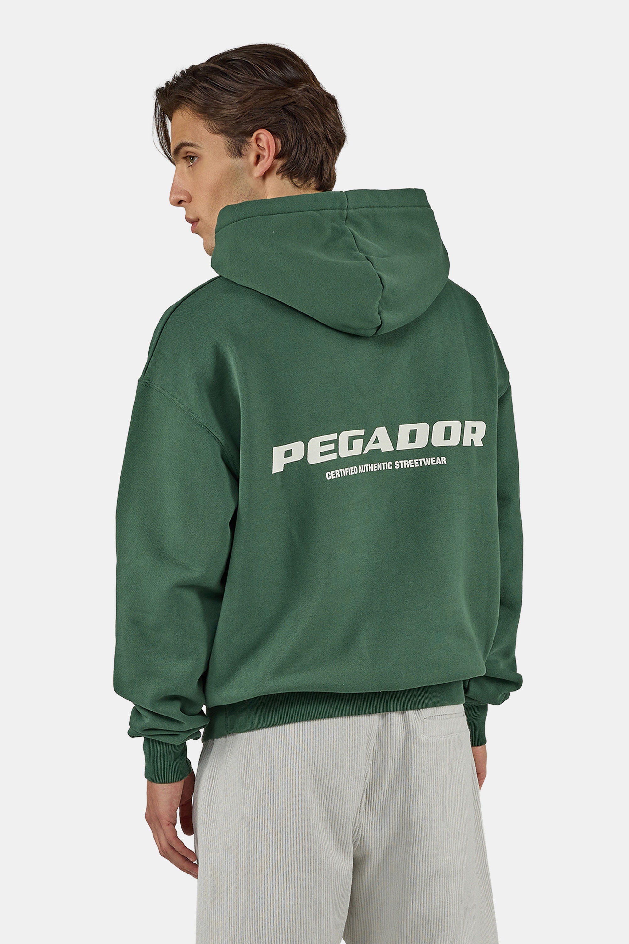 PEGADOR Kapuzensweatshirt »COLNE LOGO OVERSIZED HOODIE«, Baumwollmischung, oversize
