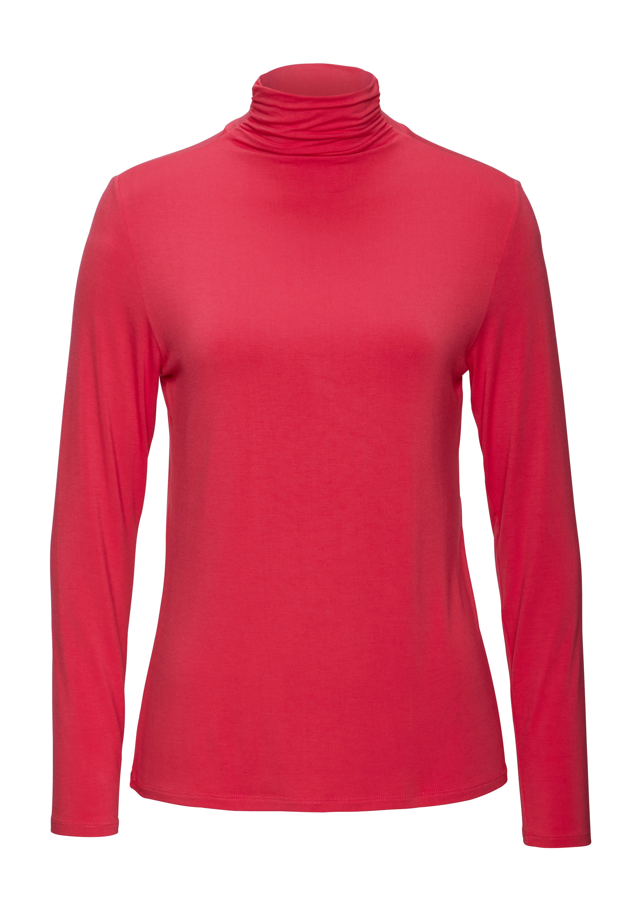 LASCANA Stehkragenshirt »aus weichem Viskose-Stretch« 2er-Pack, 