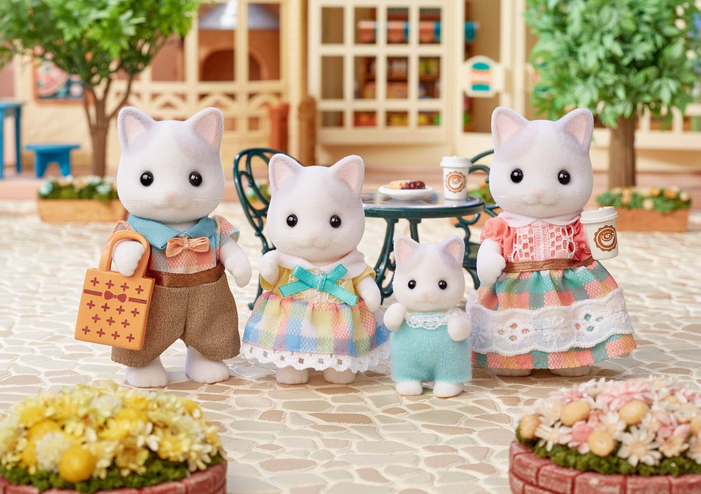Sylvanian Families Spielfigur »Milchkatzen Familie (5738)«