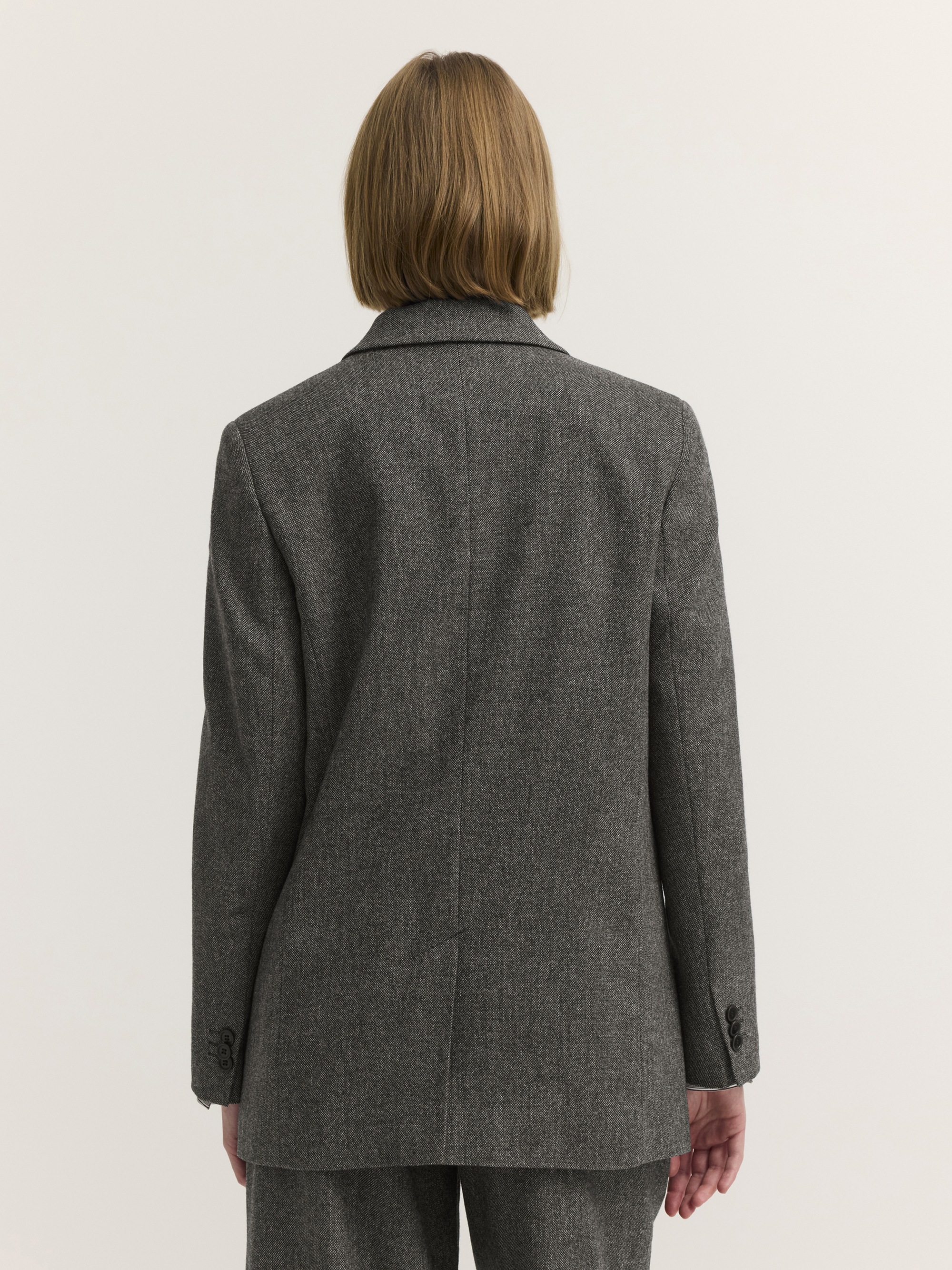 bugatti Kurzblazer »Regular Fit« Regular Fit Wollmix Zweireihig