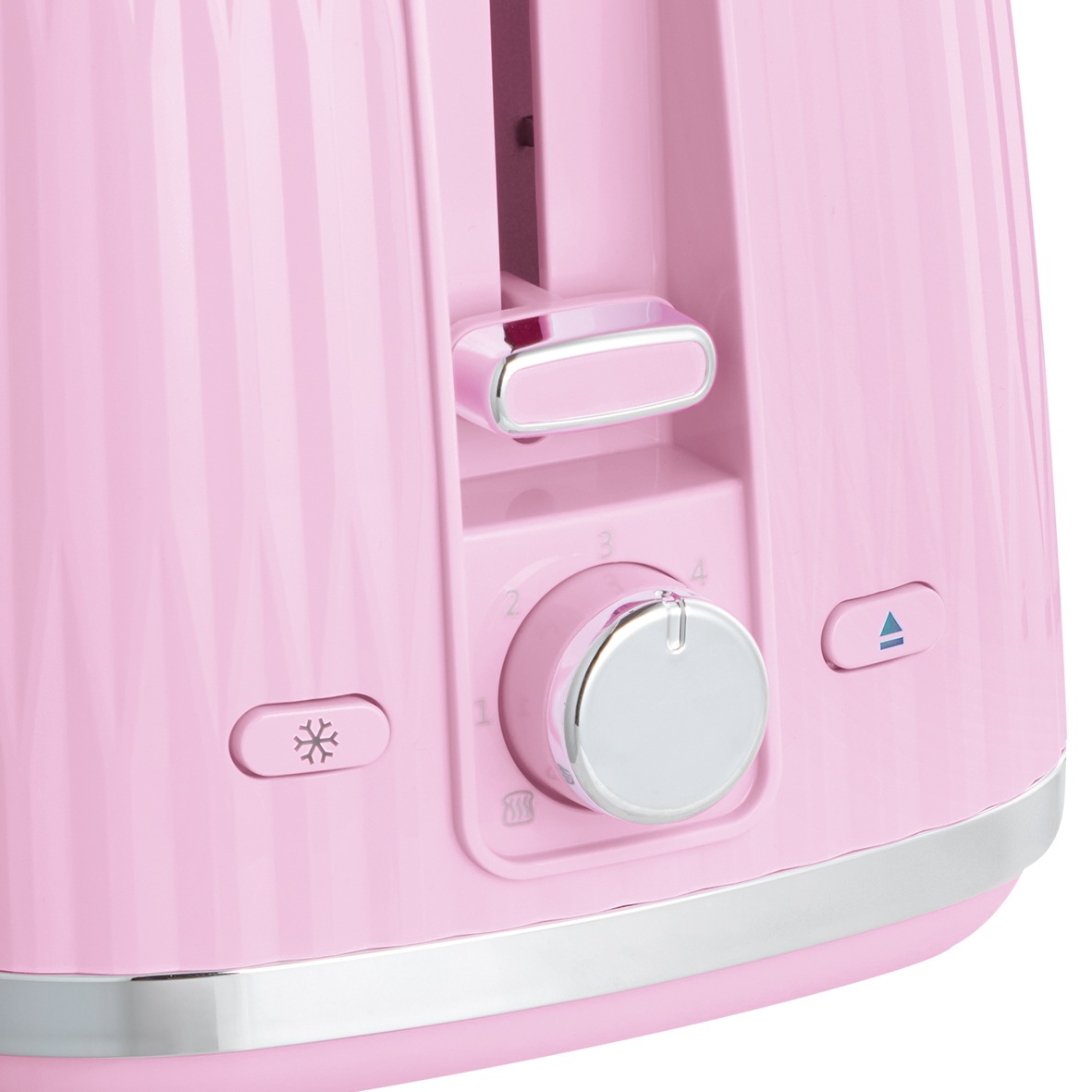 RUSSELL HOBBS Toaster »Eden 27372-56 Himbeere«, 2 Schlitze, 800 W, 6 Bräunungsstufen, Hebefunktion, Auftau-, Aufwärm- & Stoppfunktion
