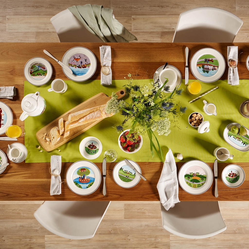 Villeroy & Boch Brotteller »Brotteller Begegnung Design Naif ø 17 cm bunt«