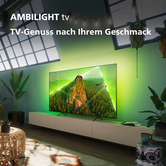 Philips LED-Fernseher »55PUS8108/12«, 139 cm/55 Zoll, 4K Ultra HD, Smart-TV  ➥ 3 Jahre XXL Garantie | UNIVERSAL