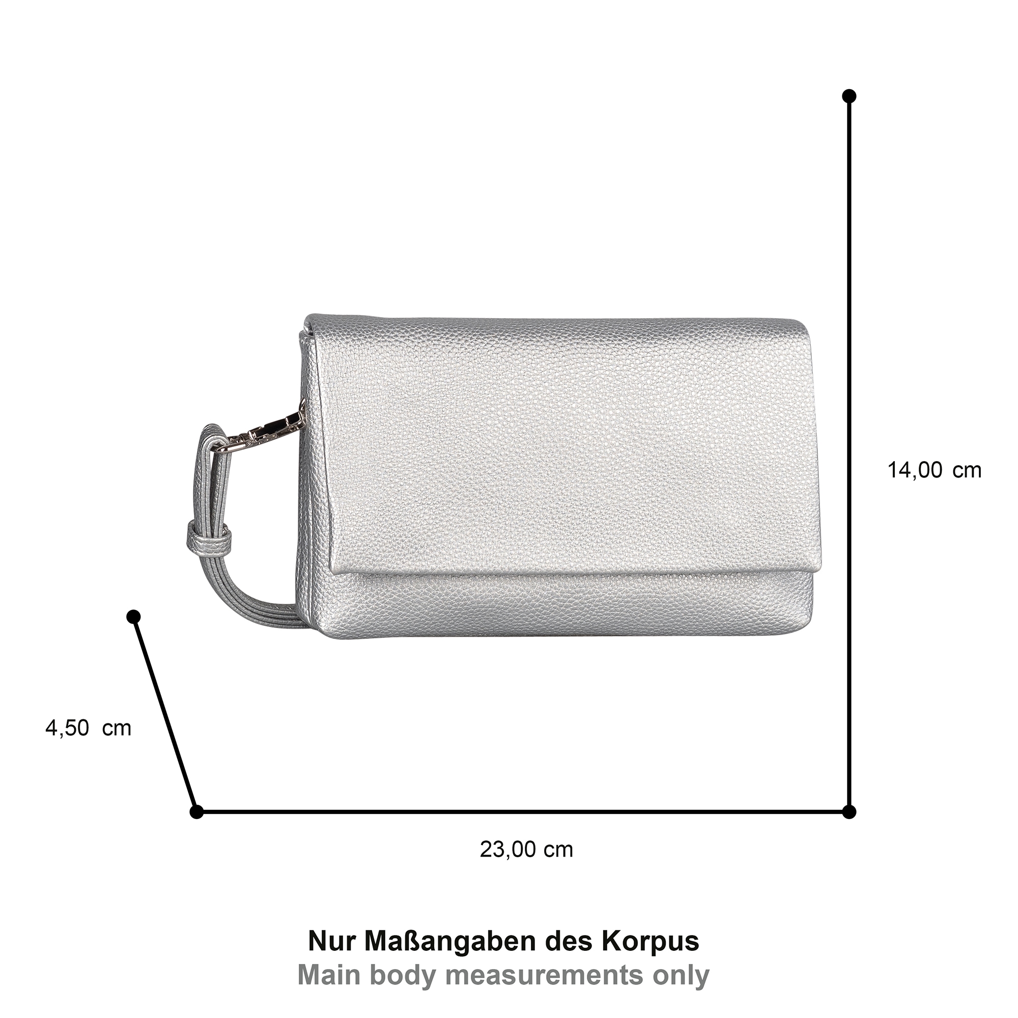 Gabor Abendtasche »Salara« Damen Abendtasche, mit 2 Kammern je nach Anlass variabel tragbar
