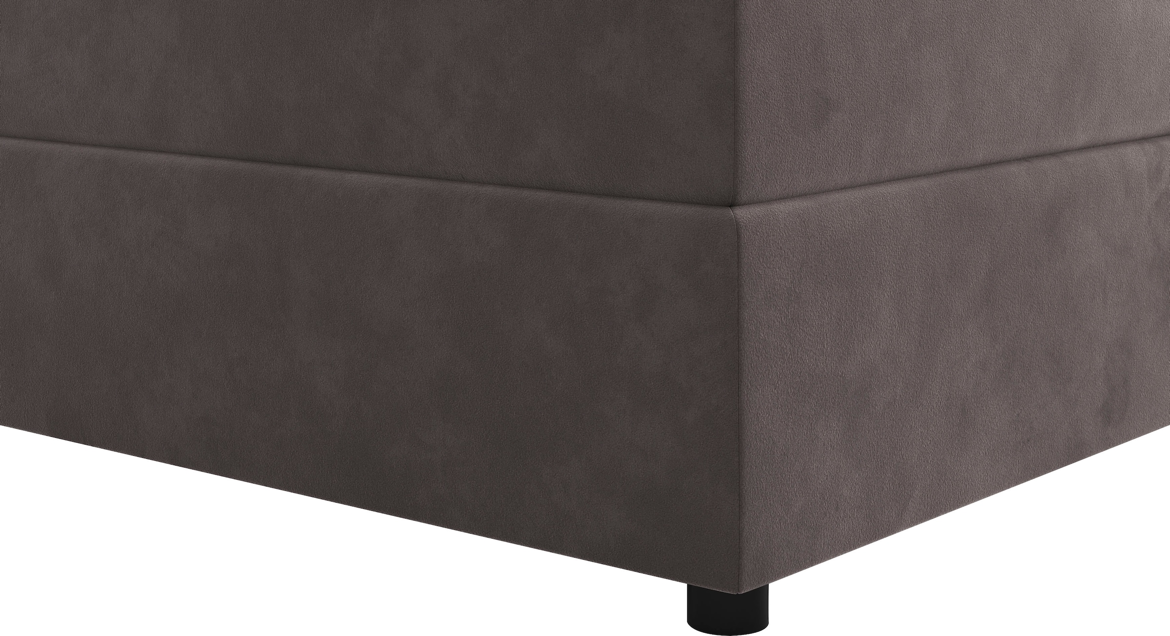 COTTA Boxspringbett »Castle«, mit Strasssteinen im Kopfteil, inkl. Topper