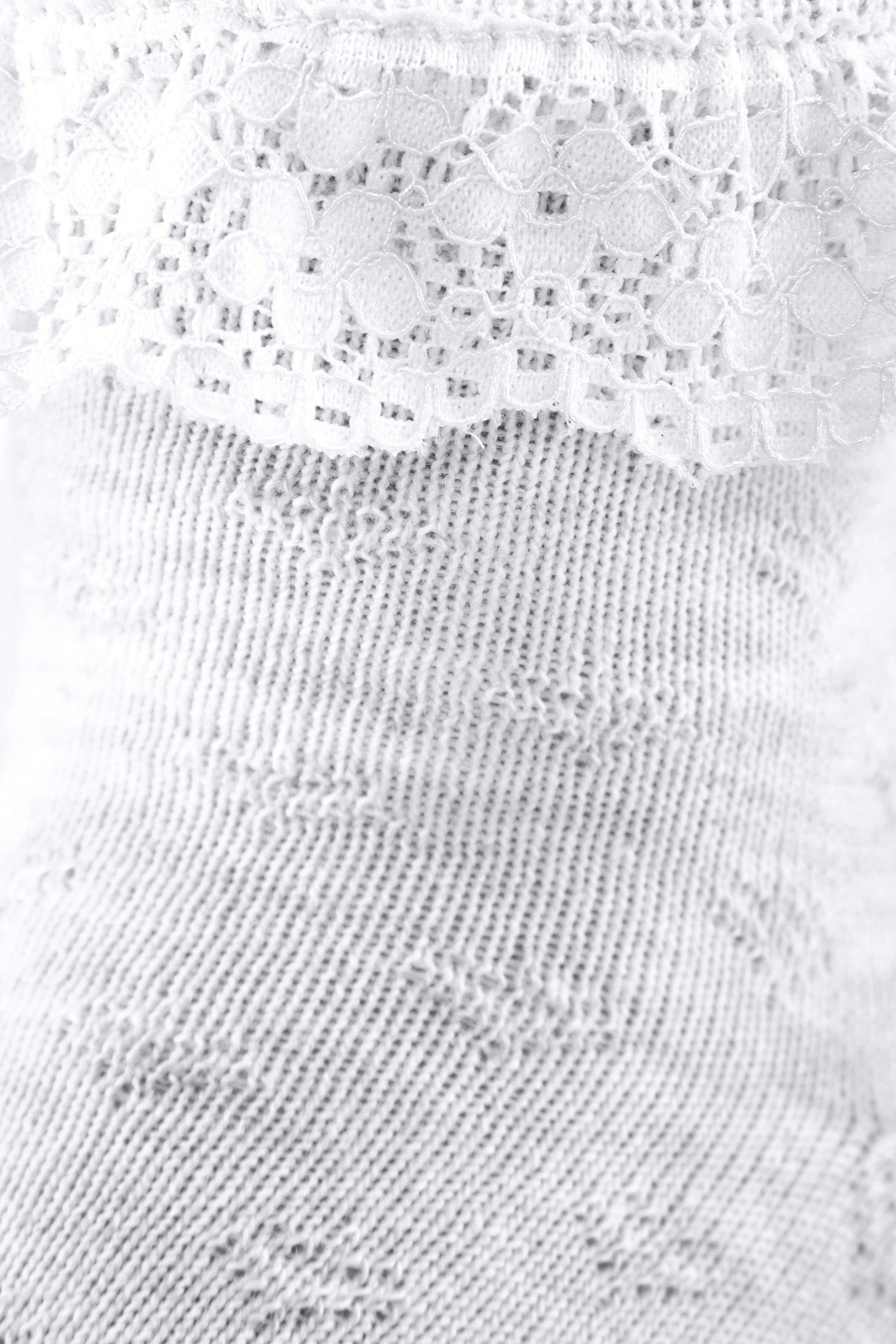 H.I.S Socken 3 Paar tlg. mit feinem Ajour Strickmuster und kleiner Rüsche