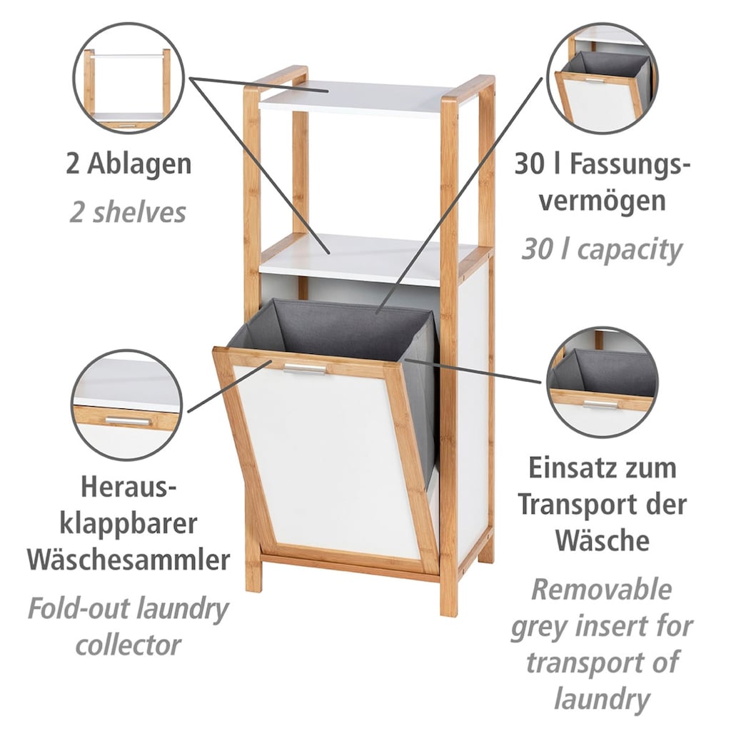 WENKO Ablageregal »Finja«