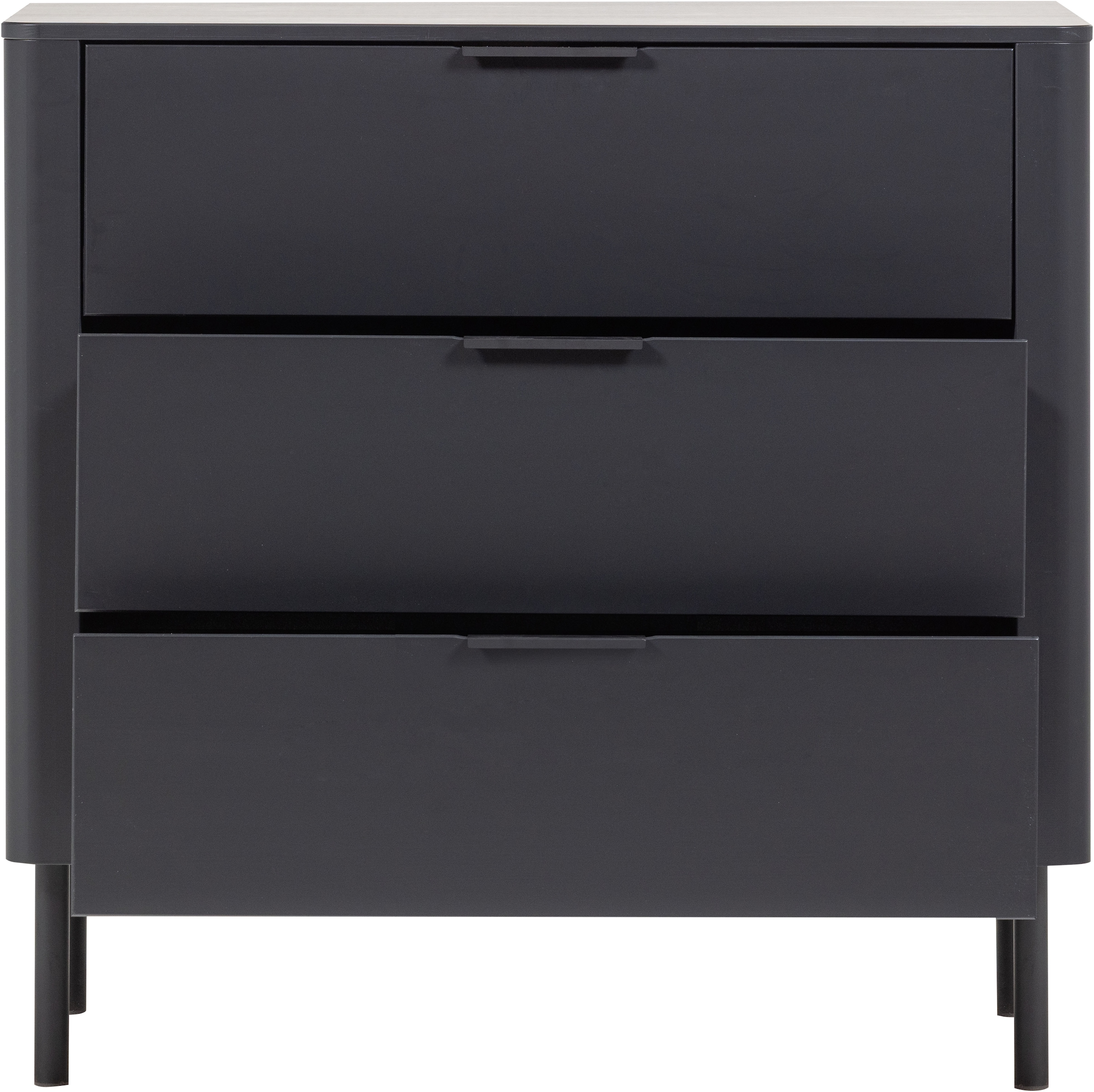 WOOOD Sideboard »Gunnar FSC®-Mix Massivkiefer mit Dämpfung Funktion, 94 x 52 x 93 cm« Tragkraft 15 kg pro Schublade, einfach zu montieren,sichtbare Maserung
