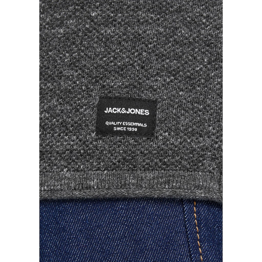 Jack & Jones Rundhalspullover »HILL KNIT«