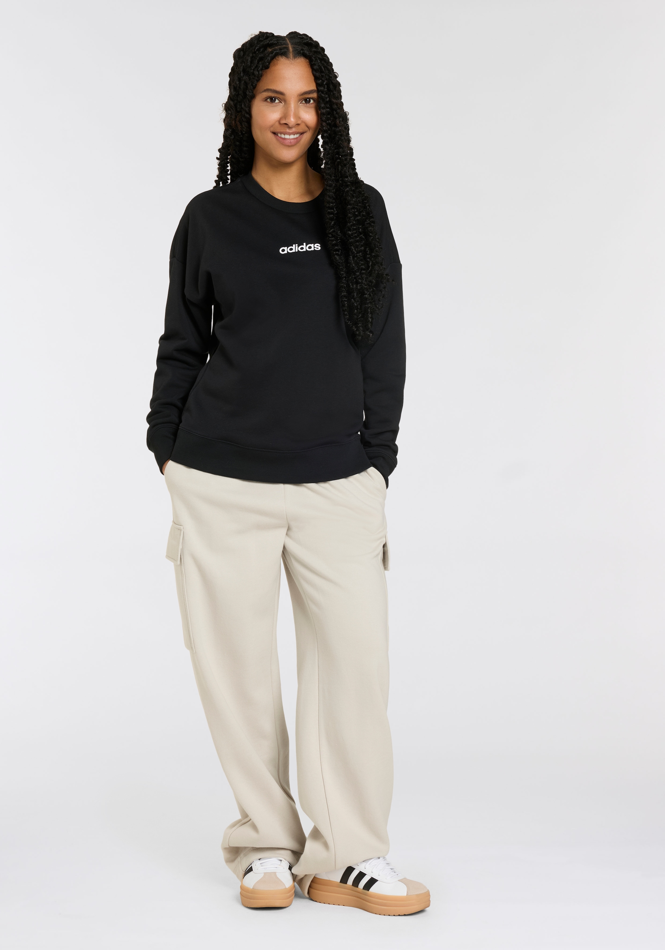 adidas Sportswear Sweatshirt »W LIN FT SWT«