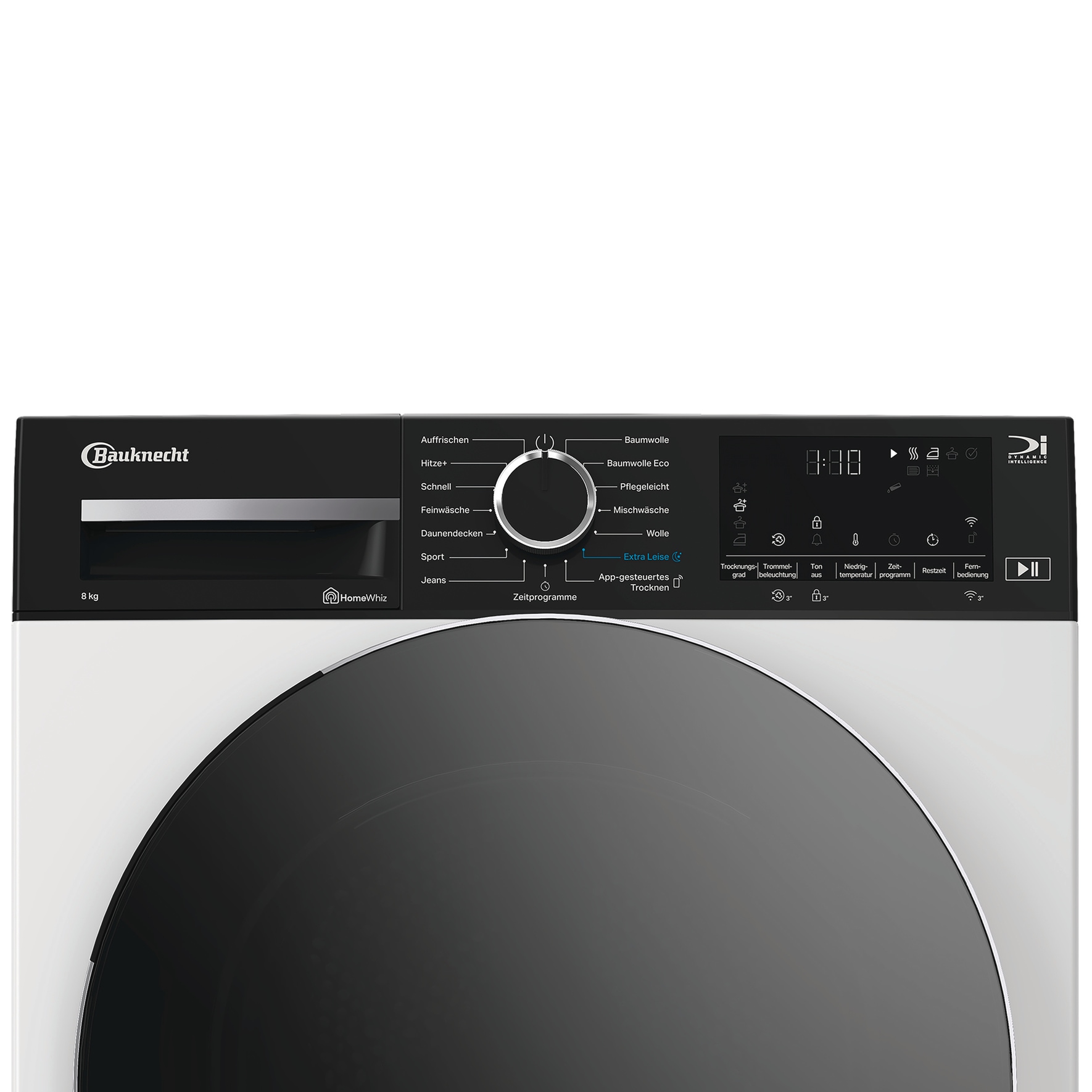 BAUKNECHT Wärmepumpentrockner »BTSW 86B WB« Precision Dry  – Intelligentes Trocknen dank Dynamic Intelligence