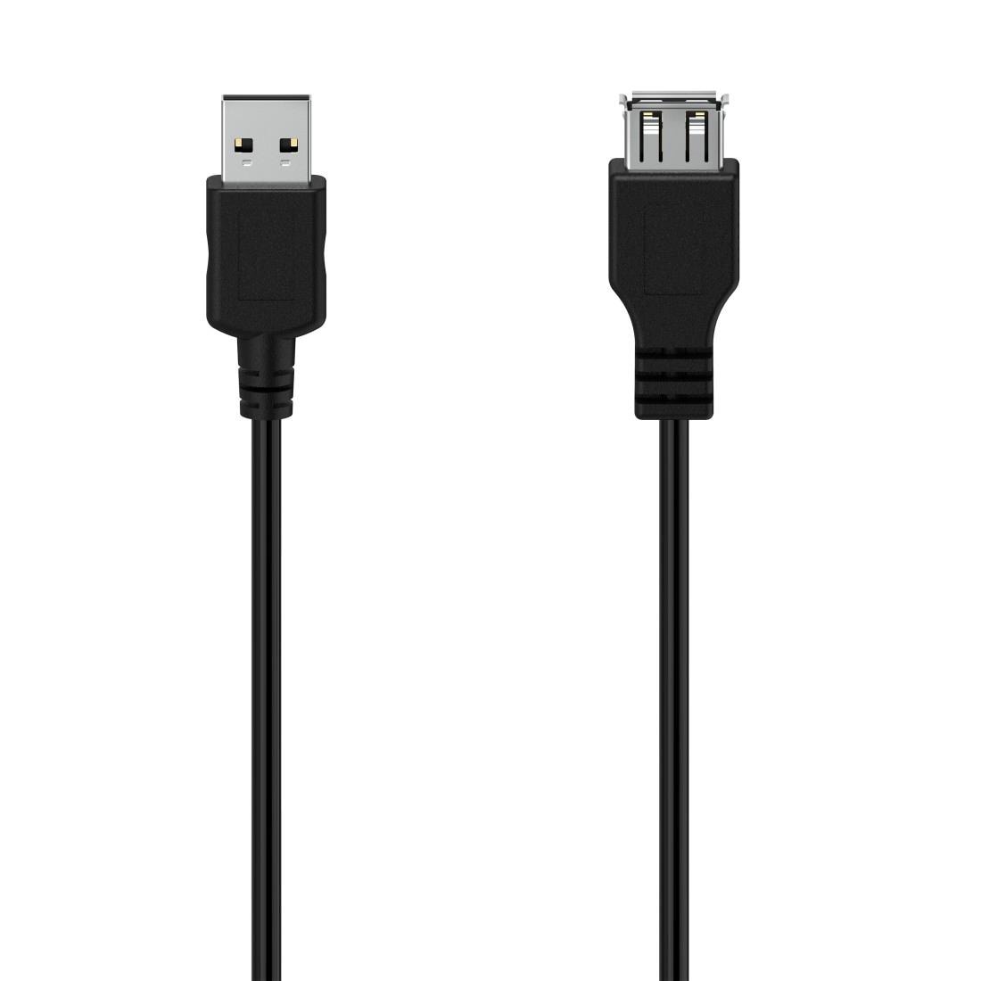 Hama USB-Kabel »USB-Verlängerungskabel, USB 2.0, 480 Mbit/s, 1,50 m«, 150 cm
