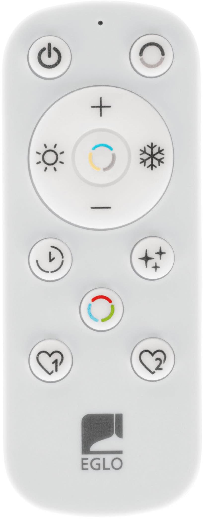 EGLO Deckenleuchte »Rovito-R Deckenlampe, Deckenbeleuchtung, Badlampe, Kunststoff, IP44« LED-Modul 1 Stk. Kaltweiß | Neutralweiß | Warmweiß Wand-/Deckenleuchte - L50 x B50 x H3,2 cm - weiß - 17W inkl.