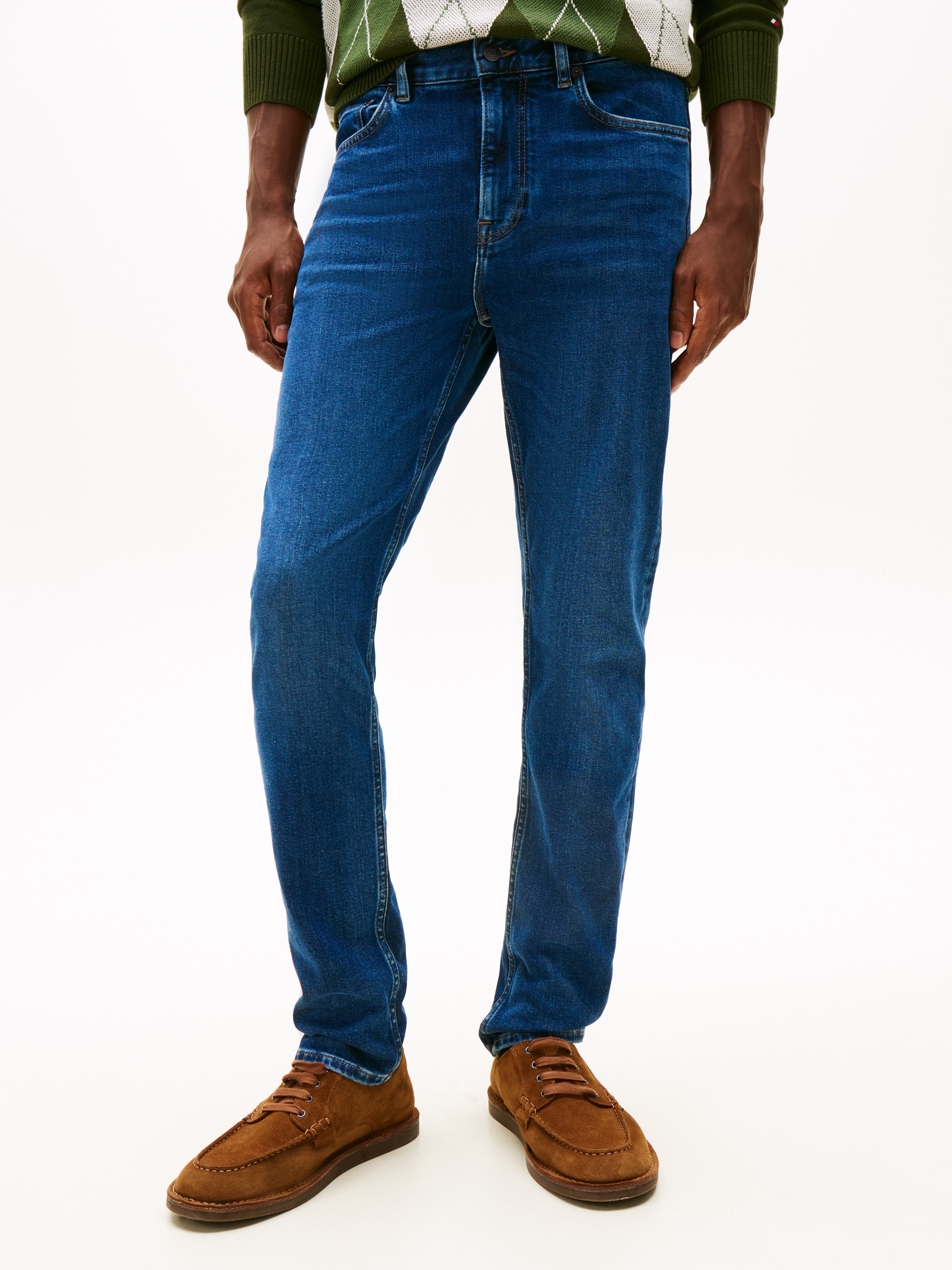 Tommy Hilfiger Slim-fit-Jeans »BLEECKER Slim Fit« mit Fade-Effekten, schmale Form