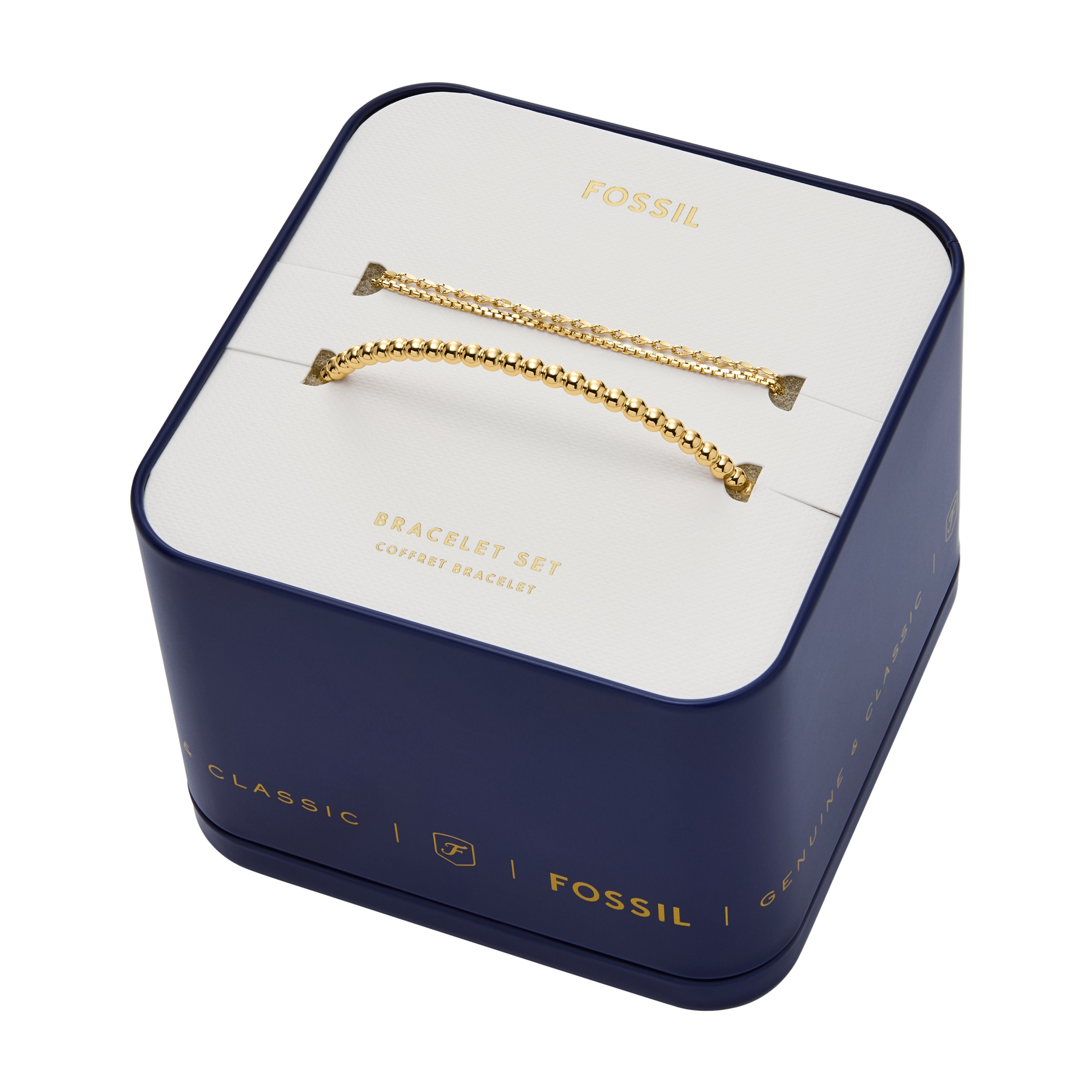 Fossil Armband Set »Multipack Schmuck Geschenk Metall JEWELRY«