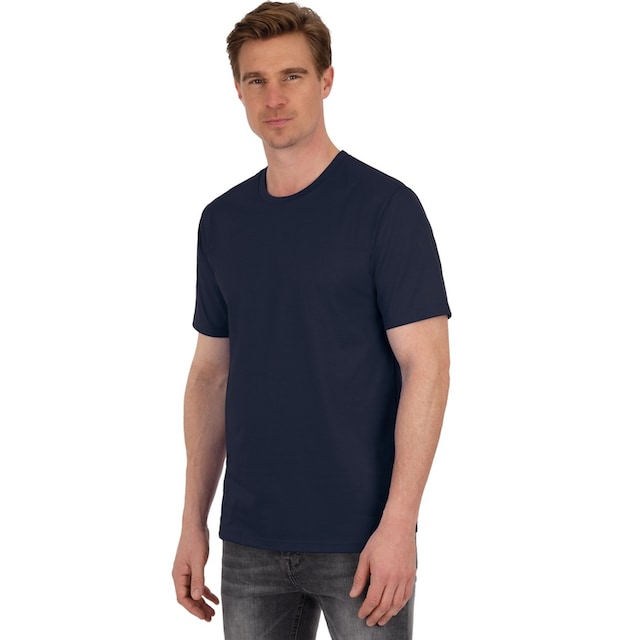 Trigema T-Shirt »TRIGEMA T-Shirt aus 100% Baumwolle« bei ♕