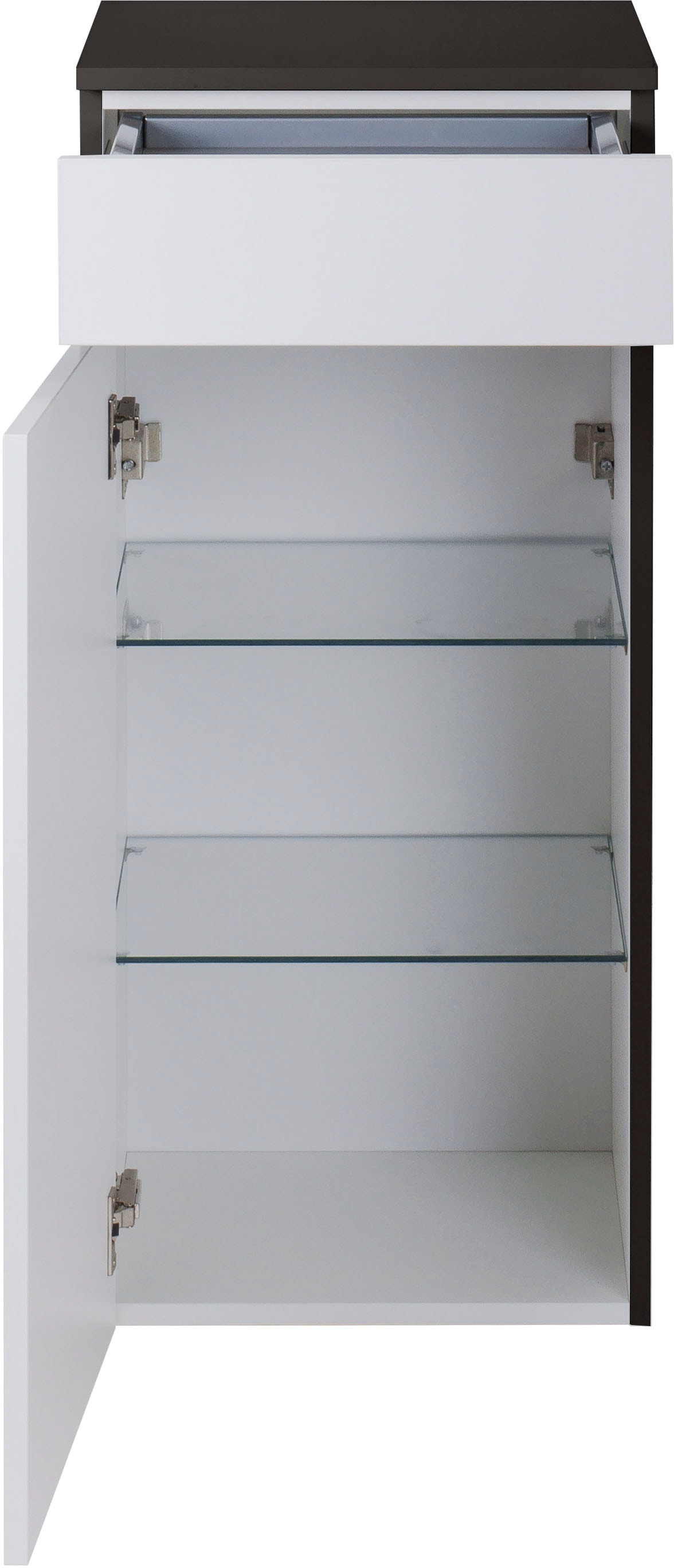 MARLIN Midischrank »3510clarus«, 40 cm breit, Soft-Close-Funktion,  vormontierter Badschrank, Badmöbel auf Raten bestellen
