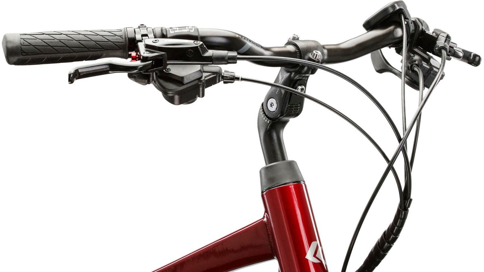 Kross E-Bike »E-Trekkingrad Trans Hybrid EE 28 Zoll rot«, 21 Gang, Shimano, Tourney TX800, Heckmotor 250 W, Pedelec, Elektrofahrrad für Herren