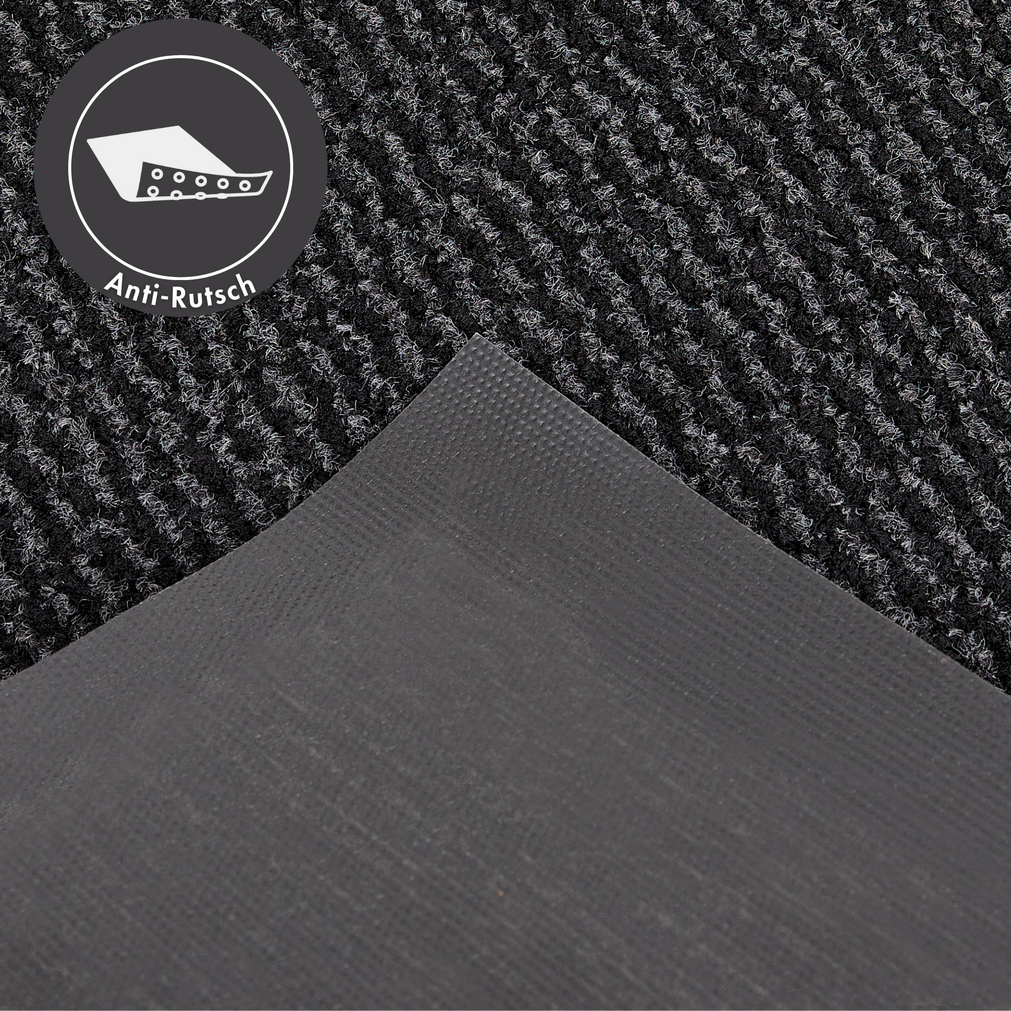 Andiamo Fußmatte »Easy, Made in Netherlands«, rechteckig, 5 mm Höhe, Schmutzfangmatte, rutschhemmend, Innen- und überdachten Außenbereich