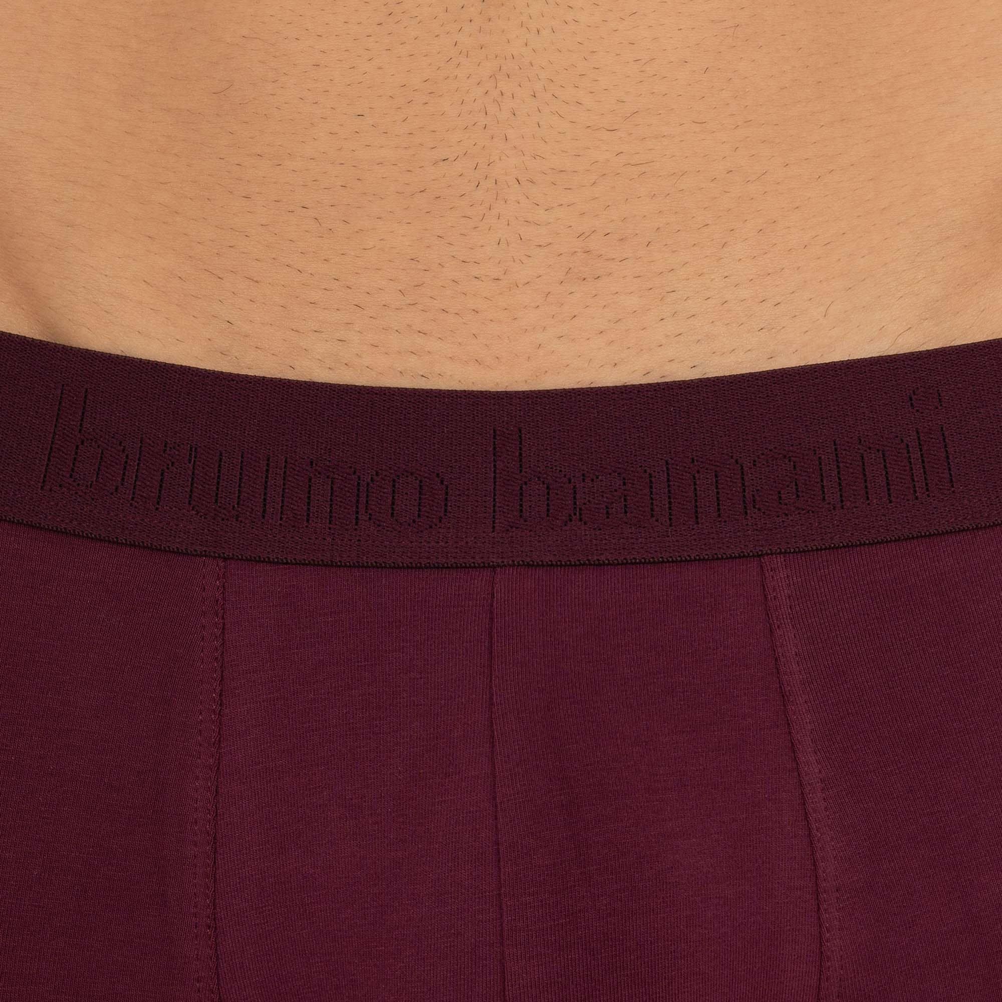 Bruno Banani Boxershorts »FLOWING« 2er Pack,  mit kontrastfarbenem Bündchen
