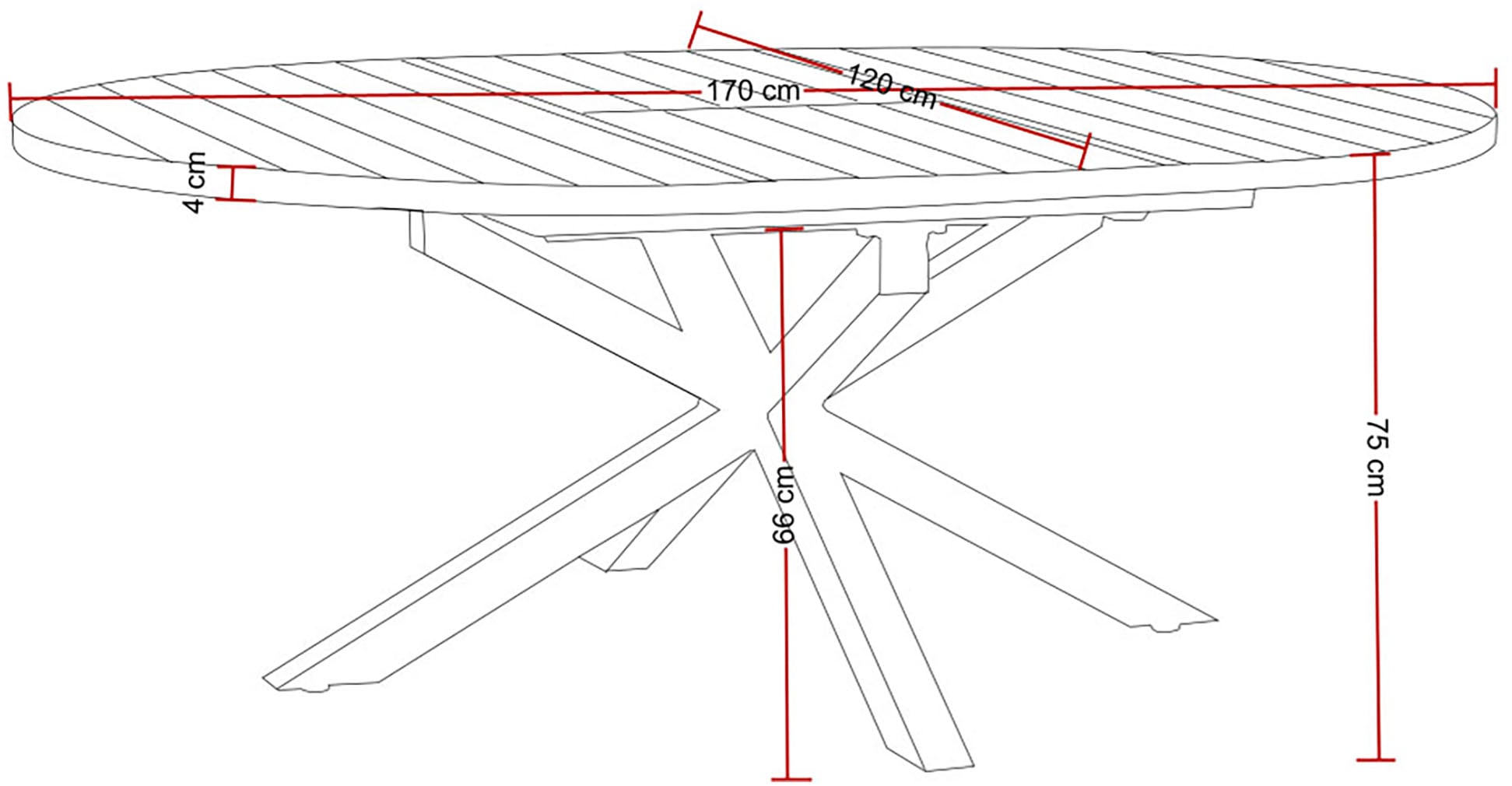Destiny Garten-Essgruppe »MOLINO ARONA 4 Se + Ausziehtisch Ø120/170cm, anthrazit« Set,  Aluminium, Rope