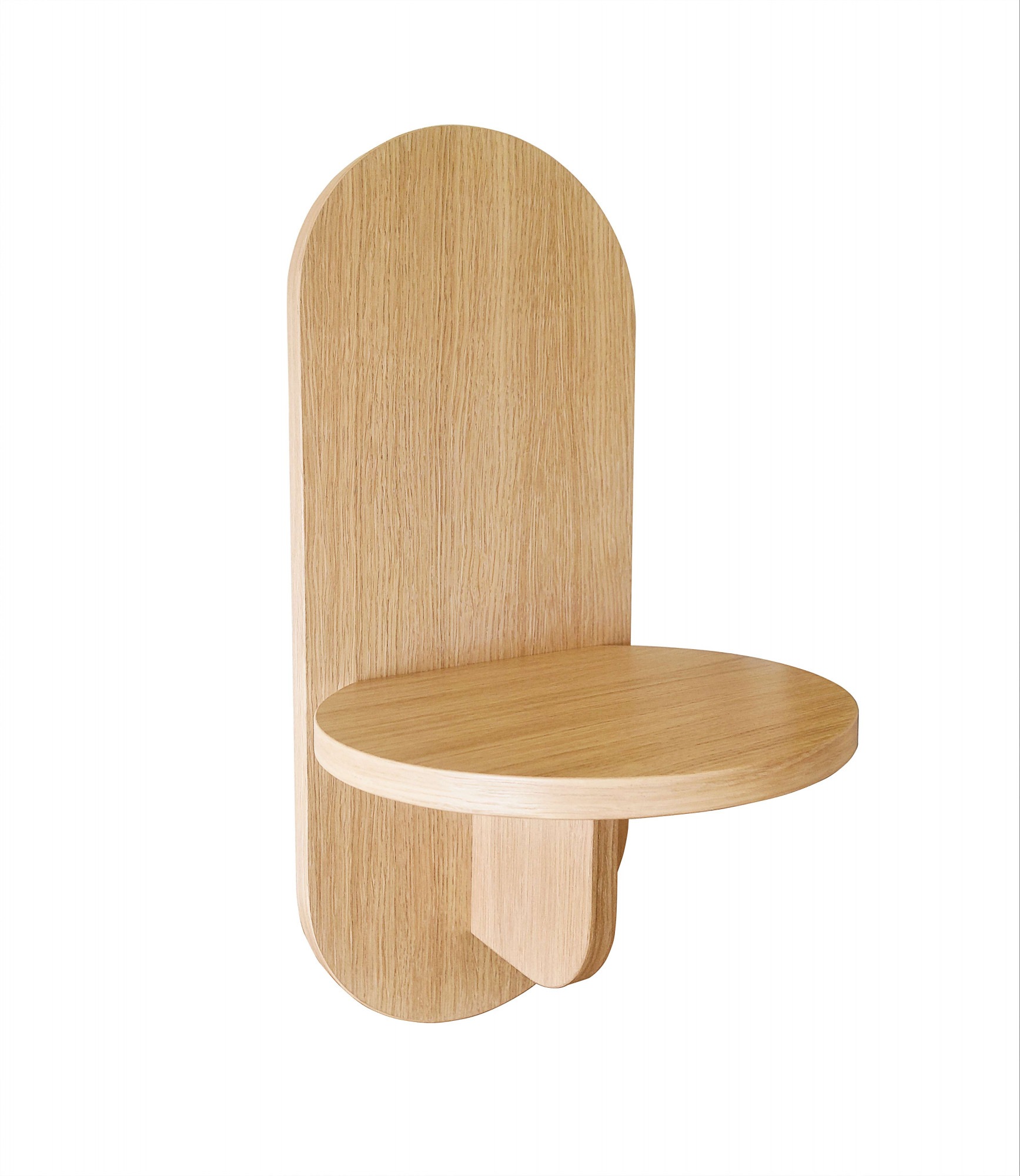 Woodman Ablageregal »Soft«, im angesagten skandinavischen Look, aus Eichenfurnier