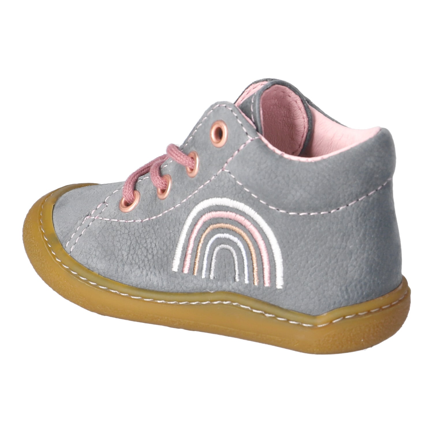PEPINO by RICOSTA Lauflernschuh »Kally«  Babyschuh, Pre Walker mit Stickerei, Größenschablone zum Download