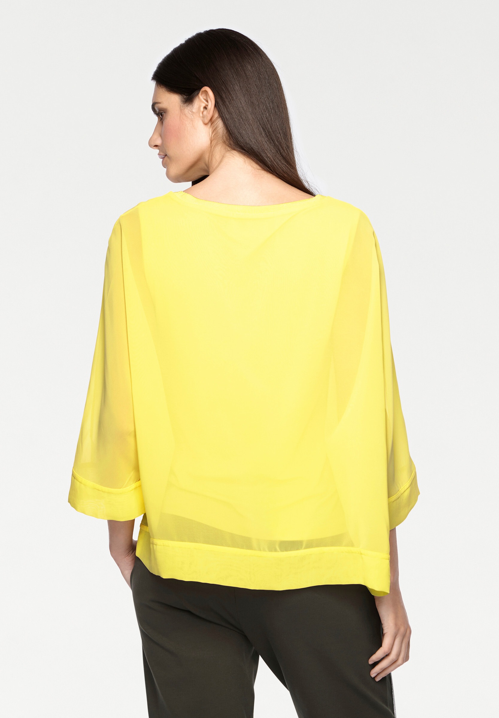 heine Blusenshirt »Blusenshirt Blusenshirt mit Fledermausärmeln«