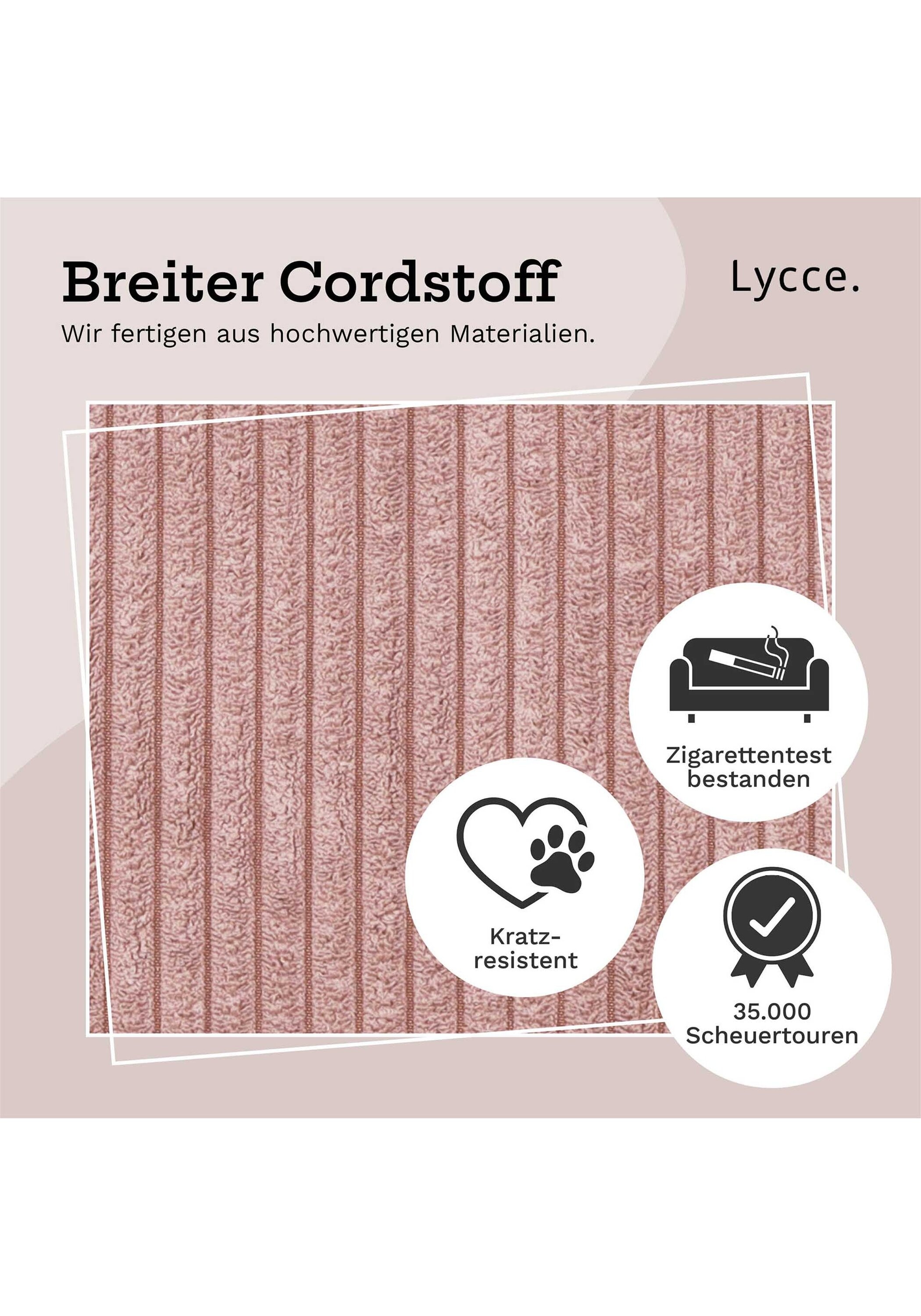 Lycce Aufbewahrungsbox »Aufbewahrungskorb Faltbare Aufbewahrungsbox Cord 2P 2er Pack«