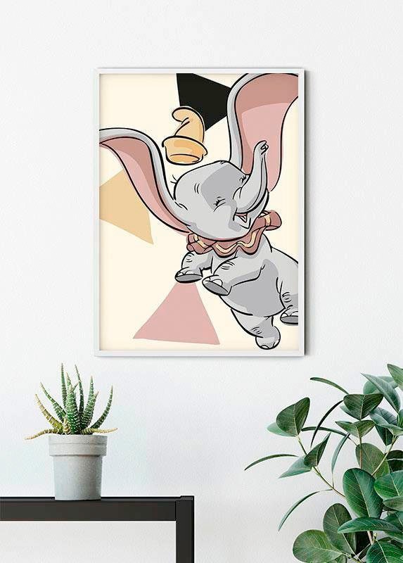 Komar Poster »Dumbo Angles«, Disney, (1 St.), Kinderzimmer, Schlafzimmer, Wohnzimmer