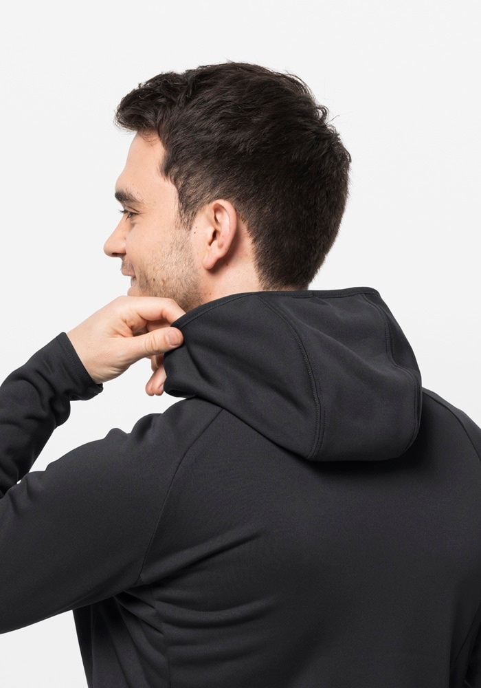 Jack Wolfskin Fleecejacke »BAISELBERG HOODED FZ M« mit Kapuze