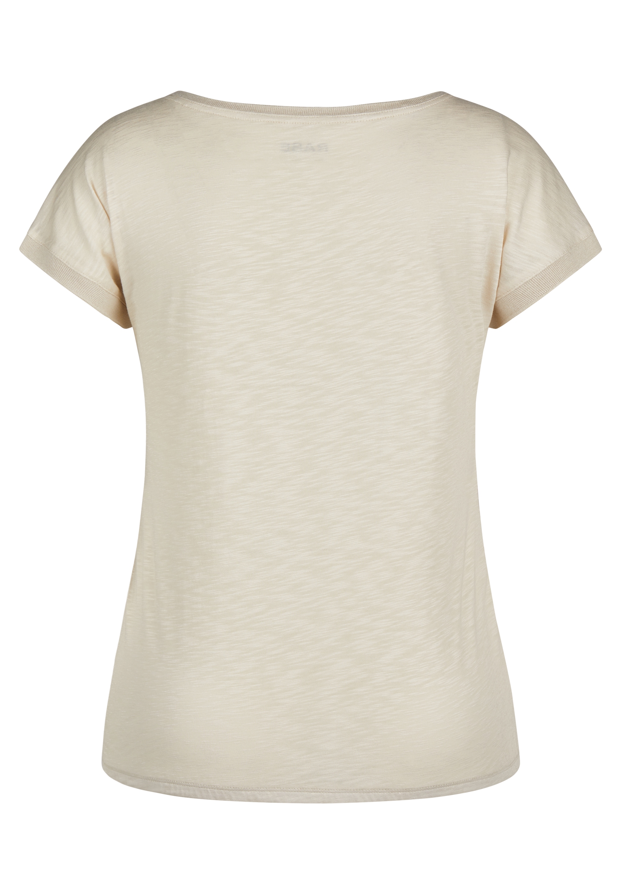 Rabe Print-Shirt, mit floralem Muster vorn, hinten unifarben